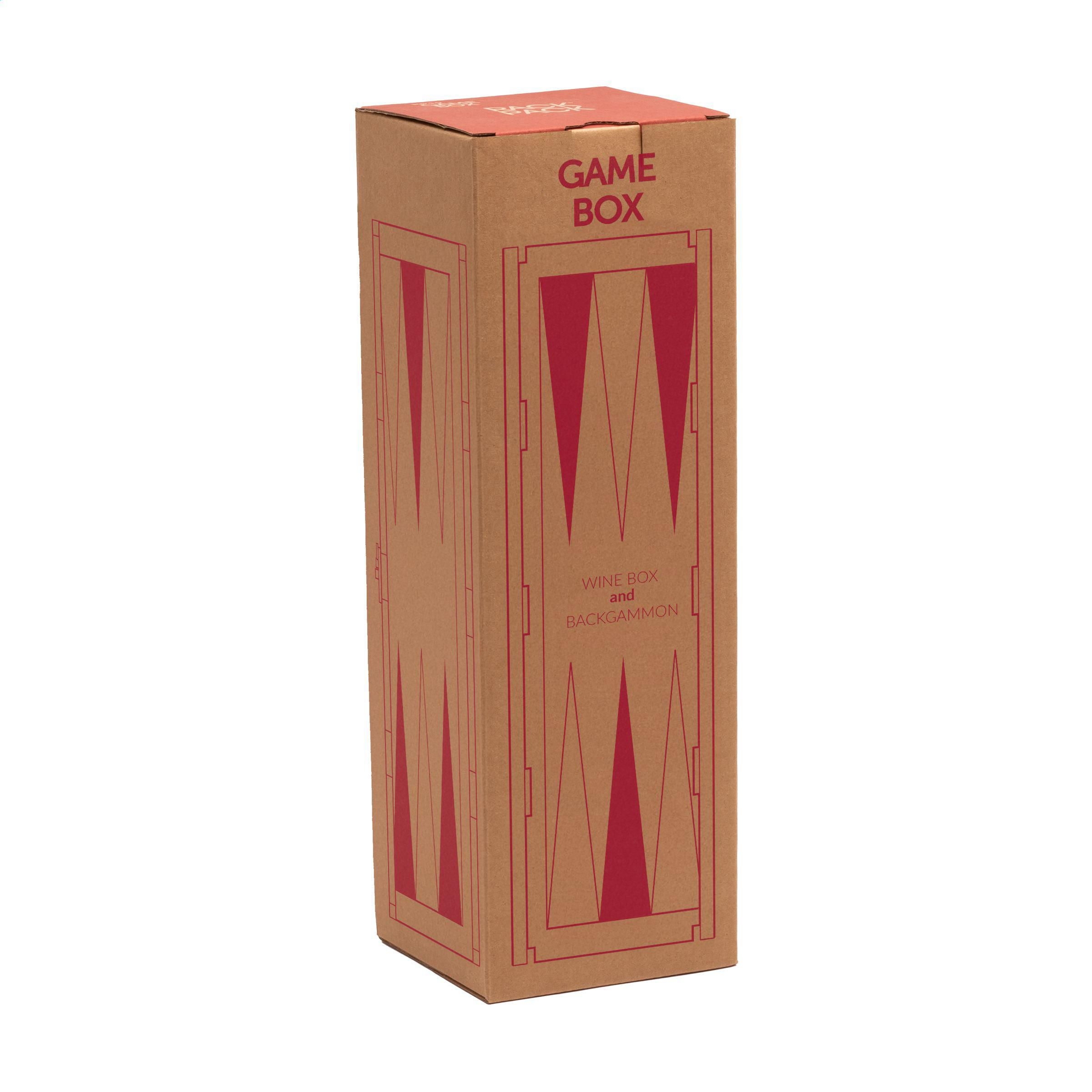 Vue 6 de Rackpack Gamebox Backgammon