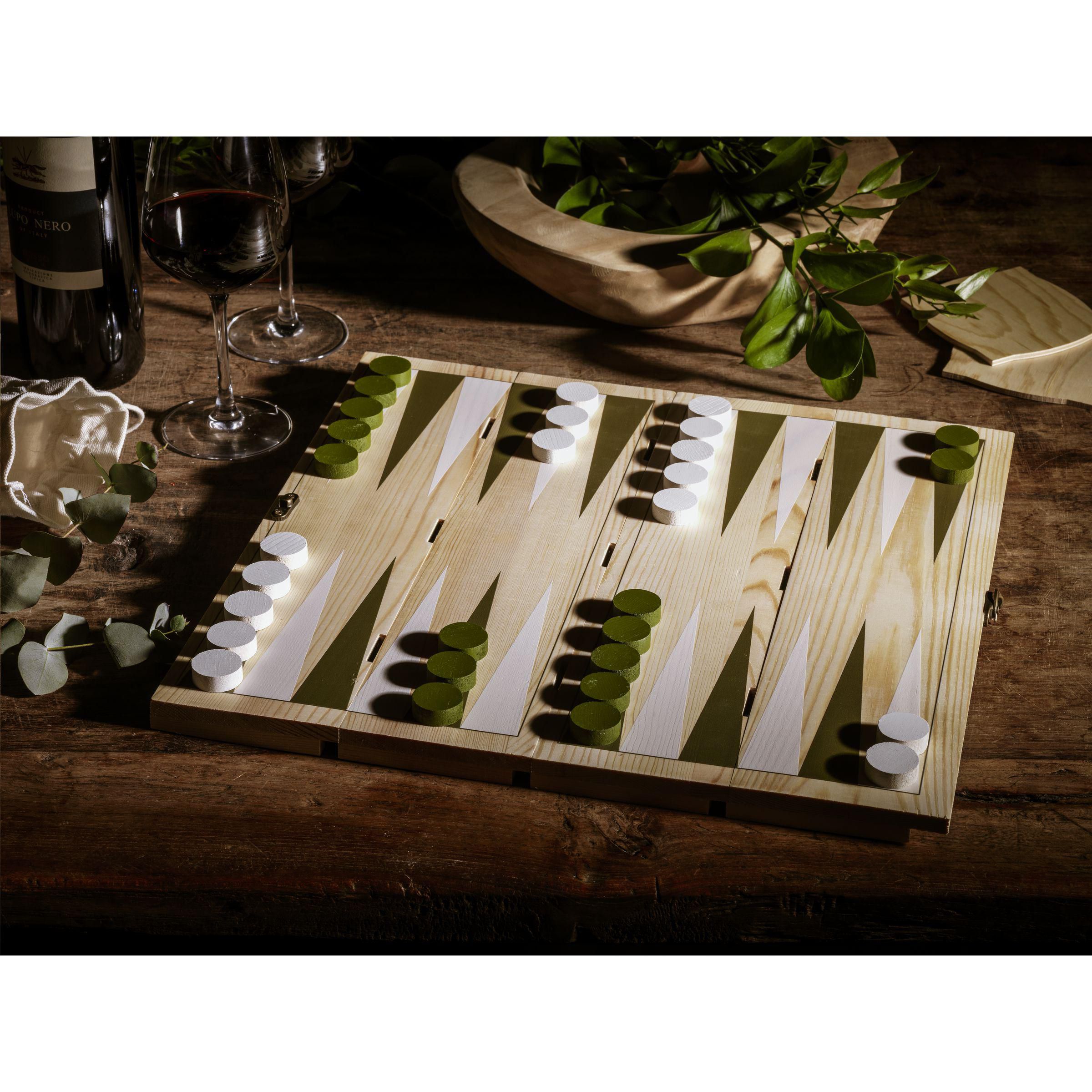 Vue 8 de Rackpack Gamebox Backgammon