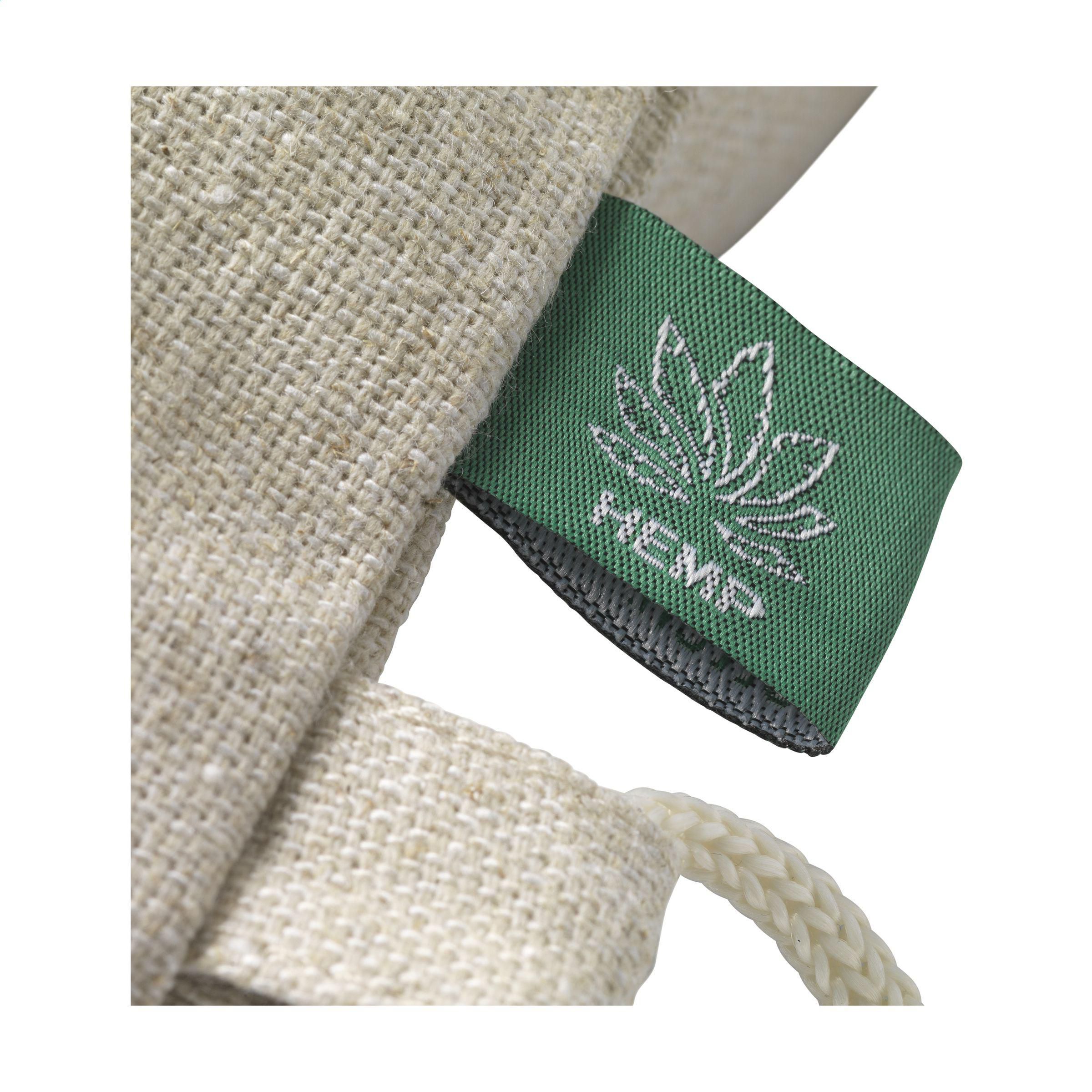 Vue 3 de Hemp Backpack (250 g/m²) sac à dos