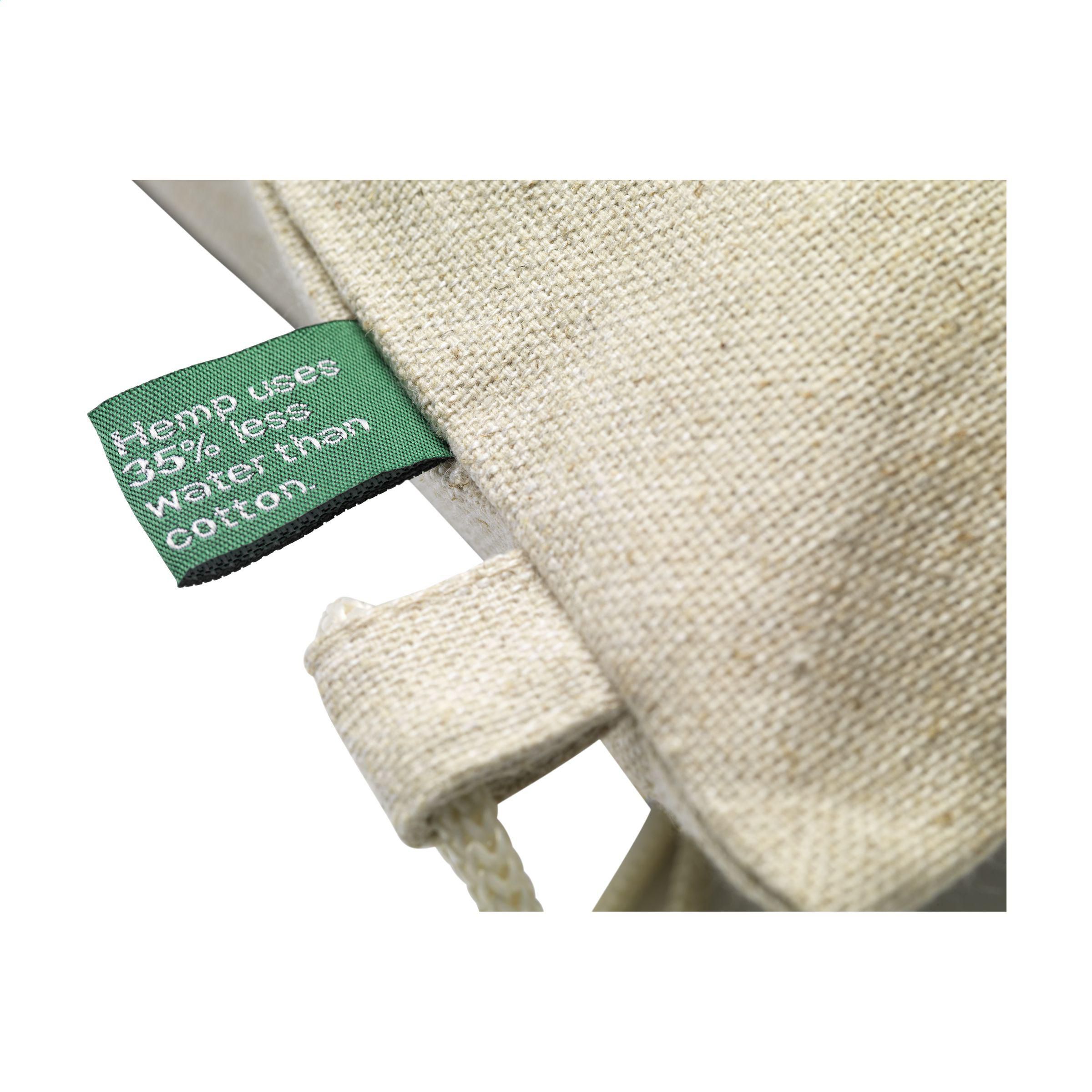 Vue 4 de Hemp Backpack (250 g/m²) sac à dos
