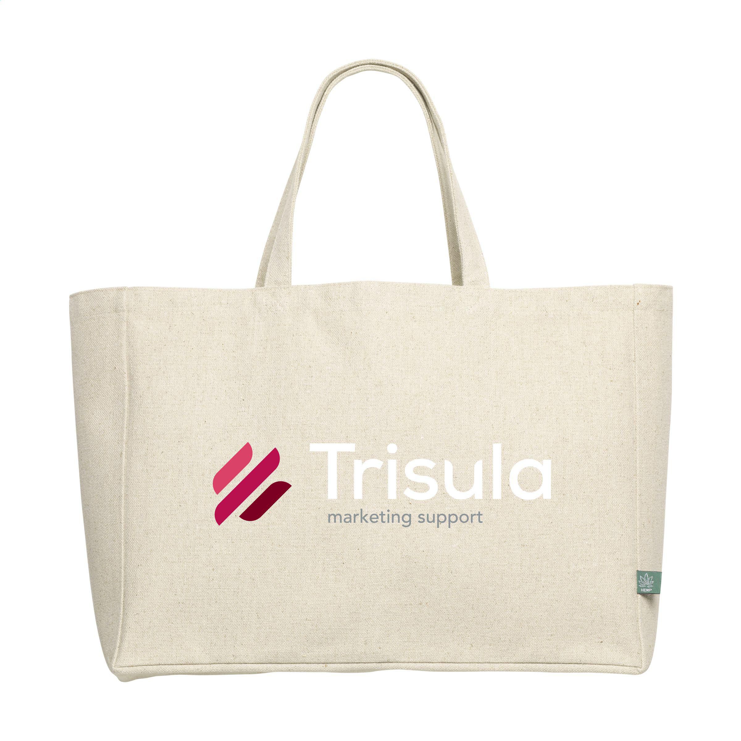 Vue 2 de Hemp Shopping Bag (475 g/m²) sac