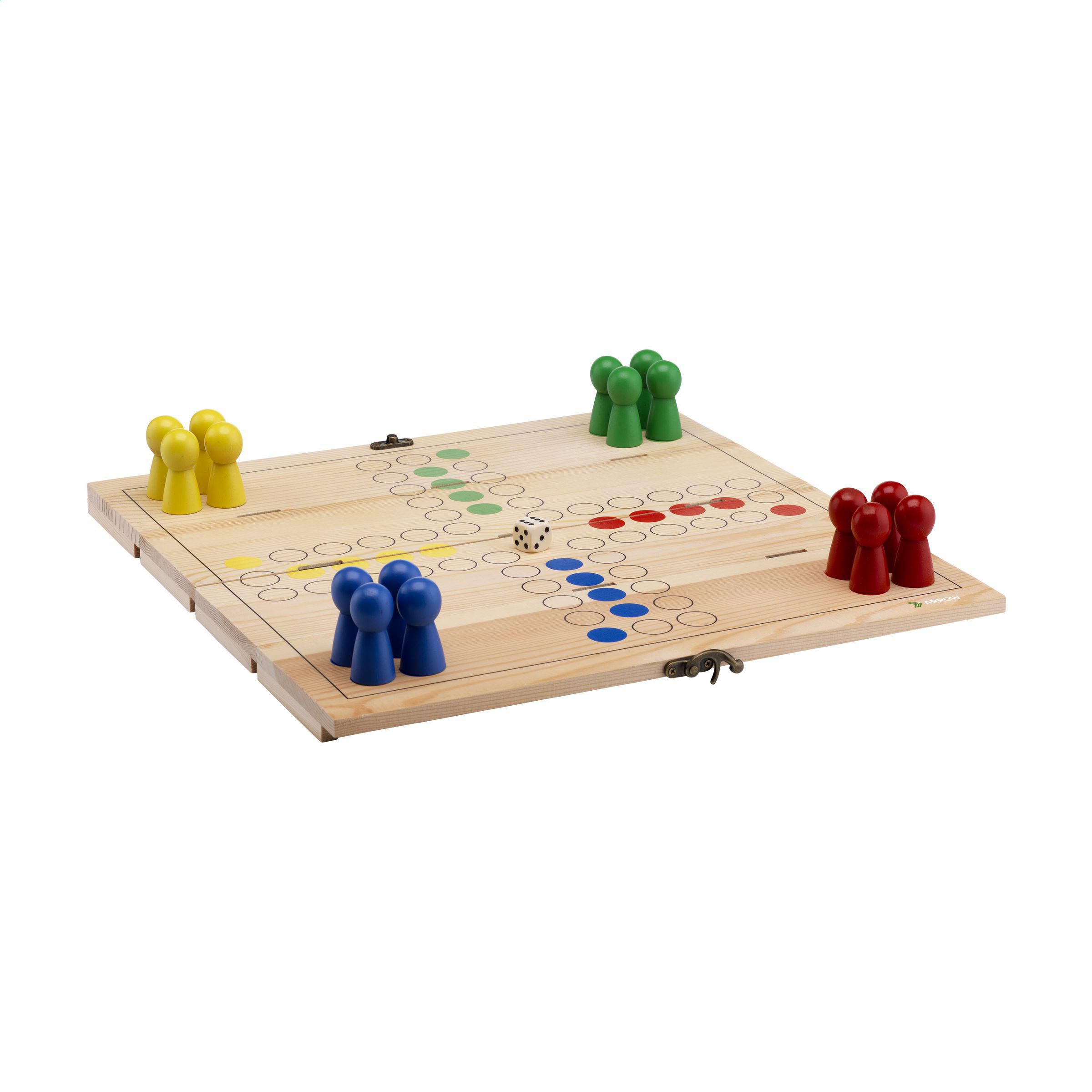 Vue 4 de Rackpack Gamebox Ludo