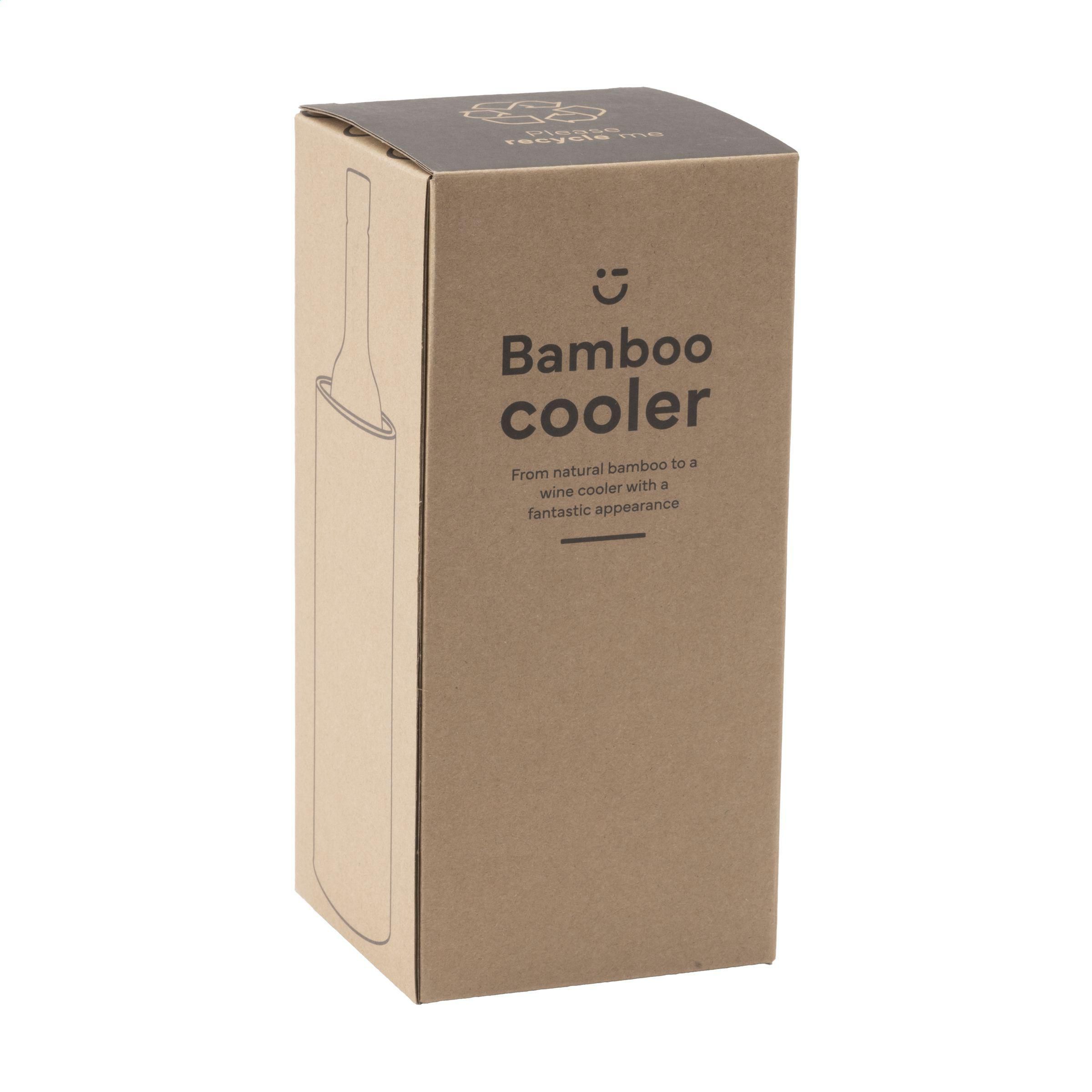 Vue 4 de Bamboo Cooler refroidisseur de vin