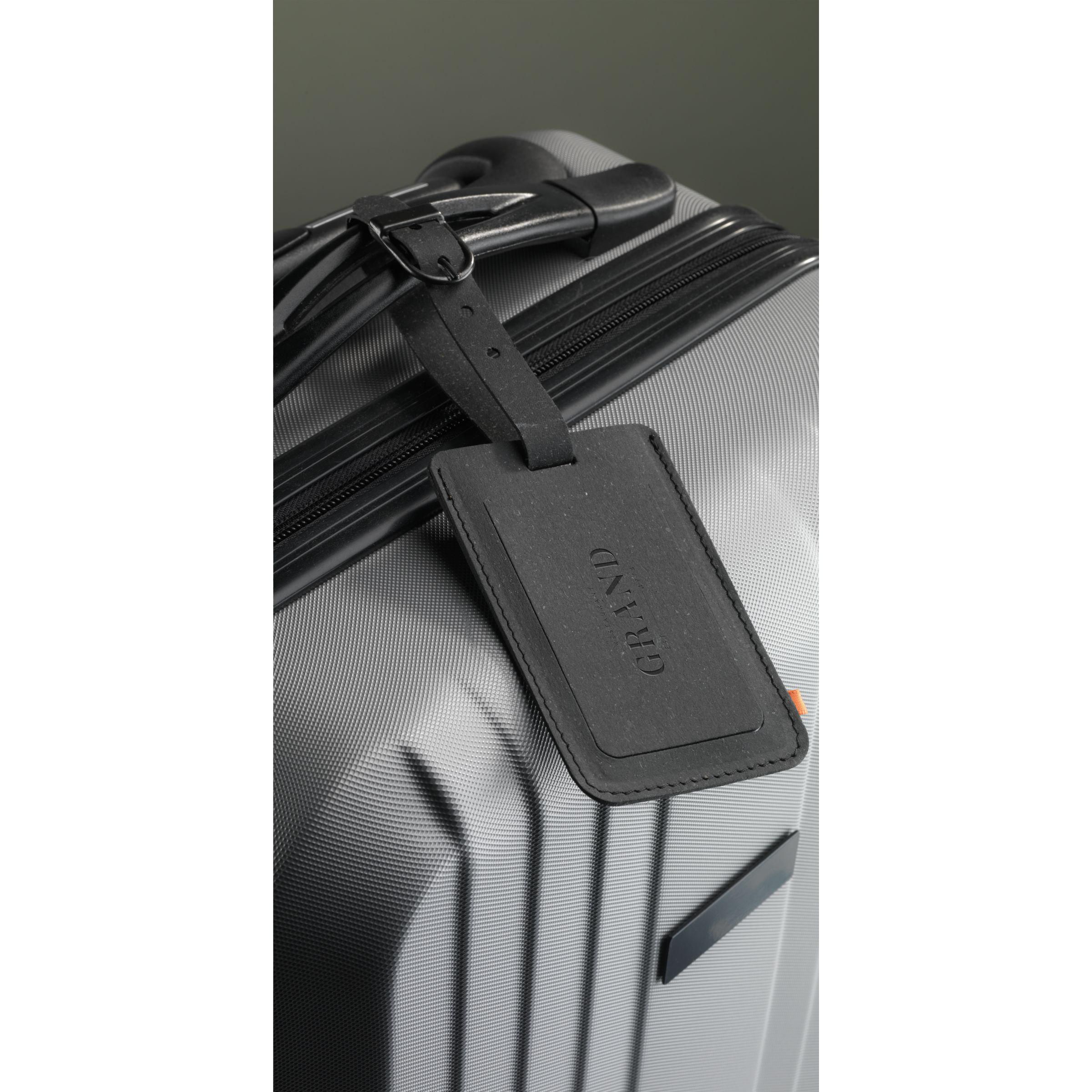 Vue 10 de Recycled Leather Luggage Tag 'étiquette de bagage