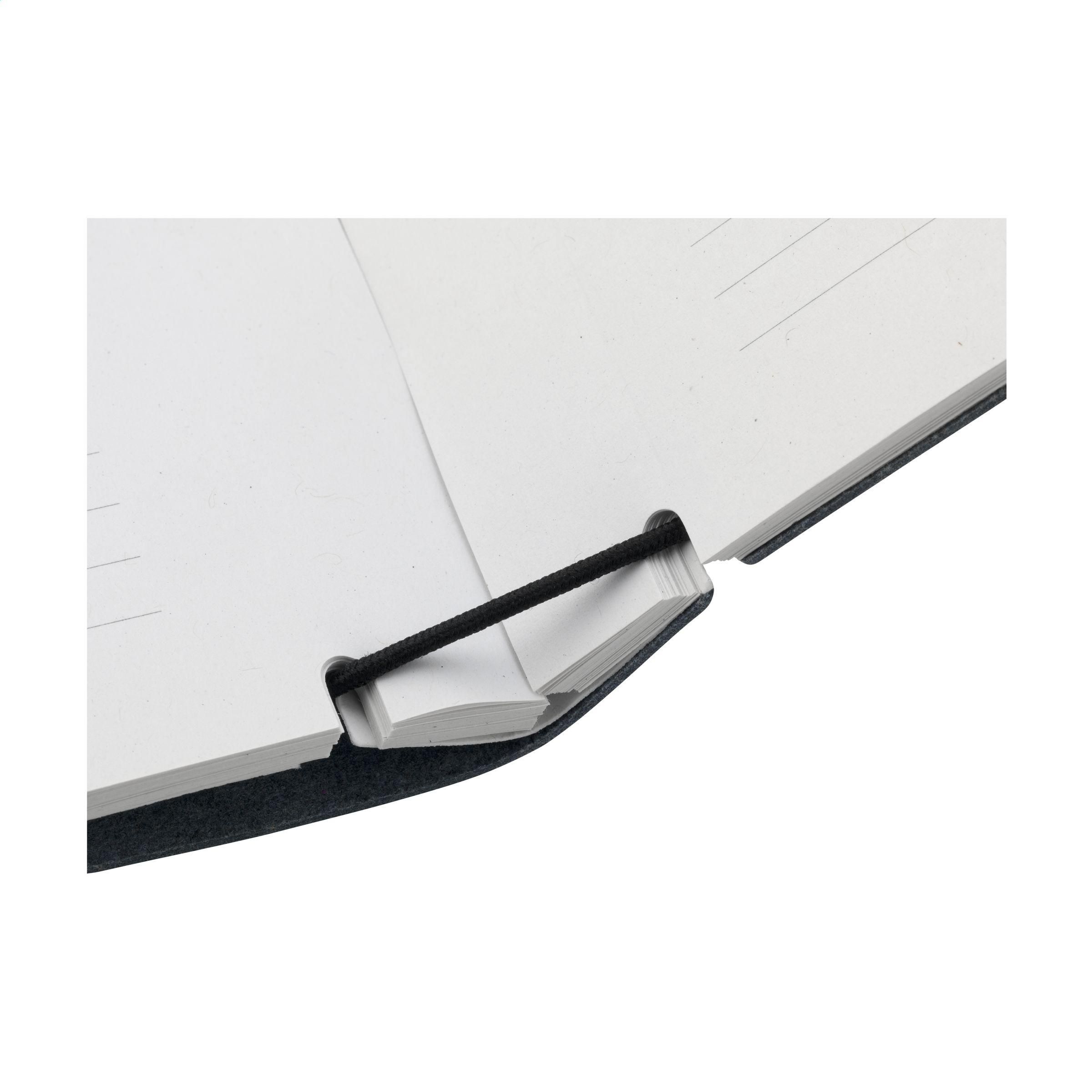 Vue 7 de Recycled Textile Refillable Notebook A5 carnet de notes