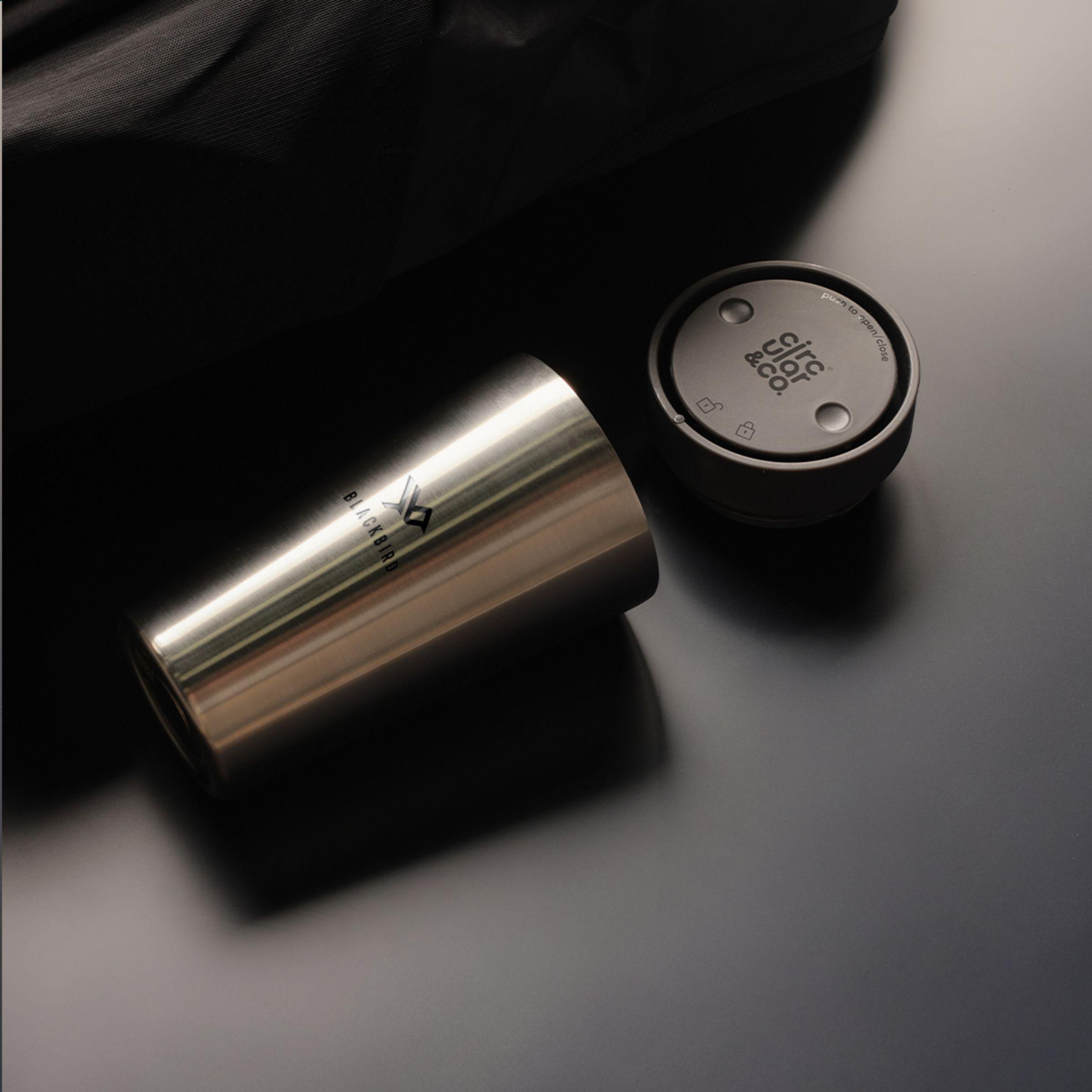 Vue 12 de Circular&Co Recycled Stainless Steel Coffee Cup 340 ml