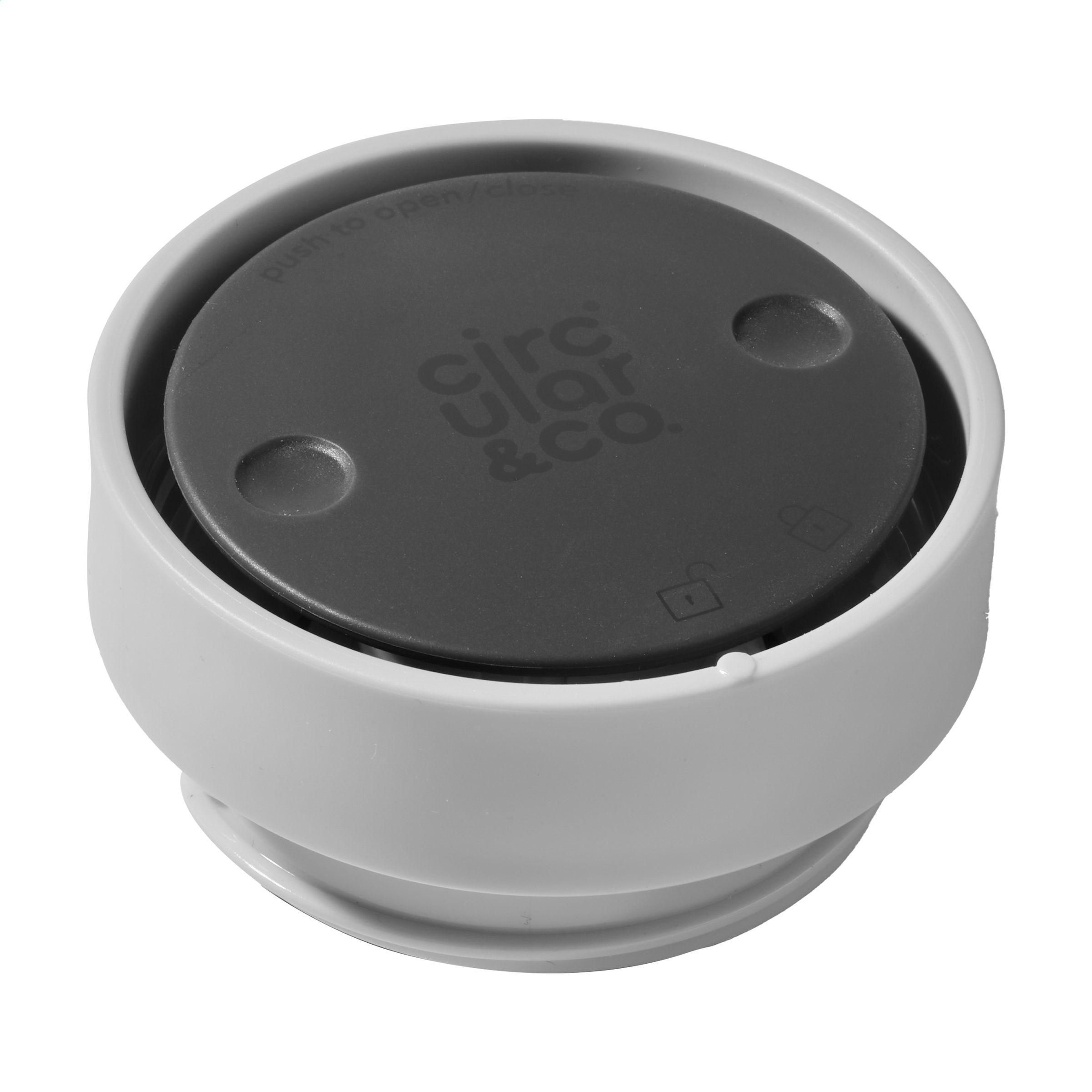 Vue 3 de Circular&Co Recycled Stainless Steel Coffee Cup 227 ml