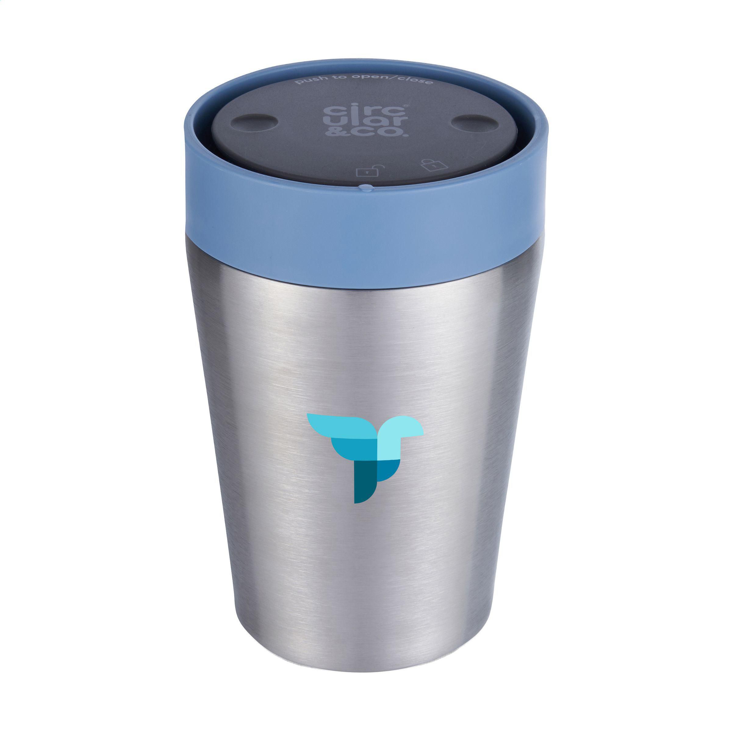Vue 8 de Circular&Co Recycled Stainless Steel Coffee Cup 227 ml