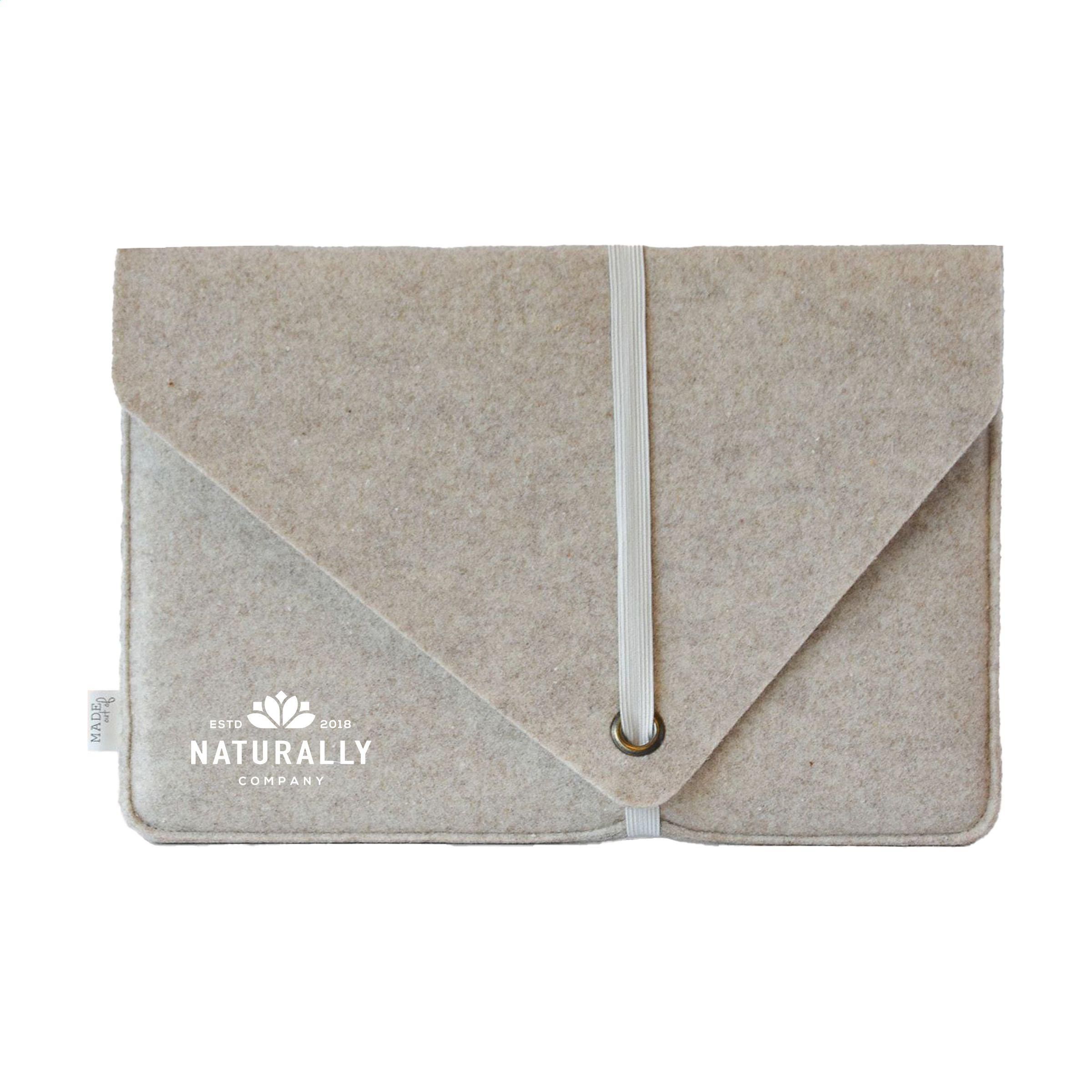 Vue 4 de Recycled Felt Laptop Sleeve 14"