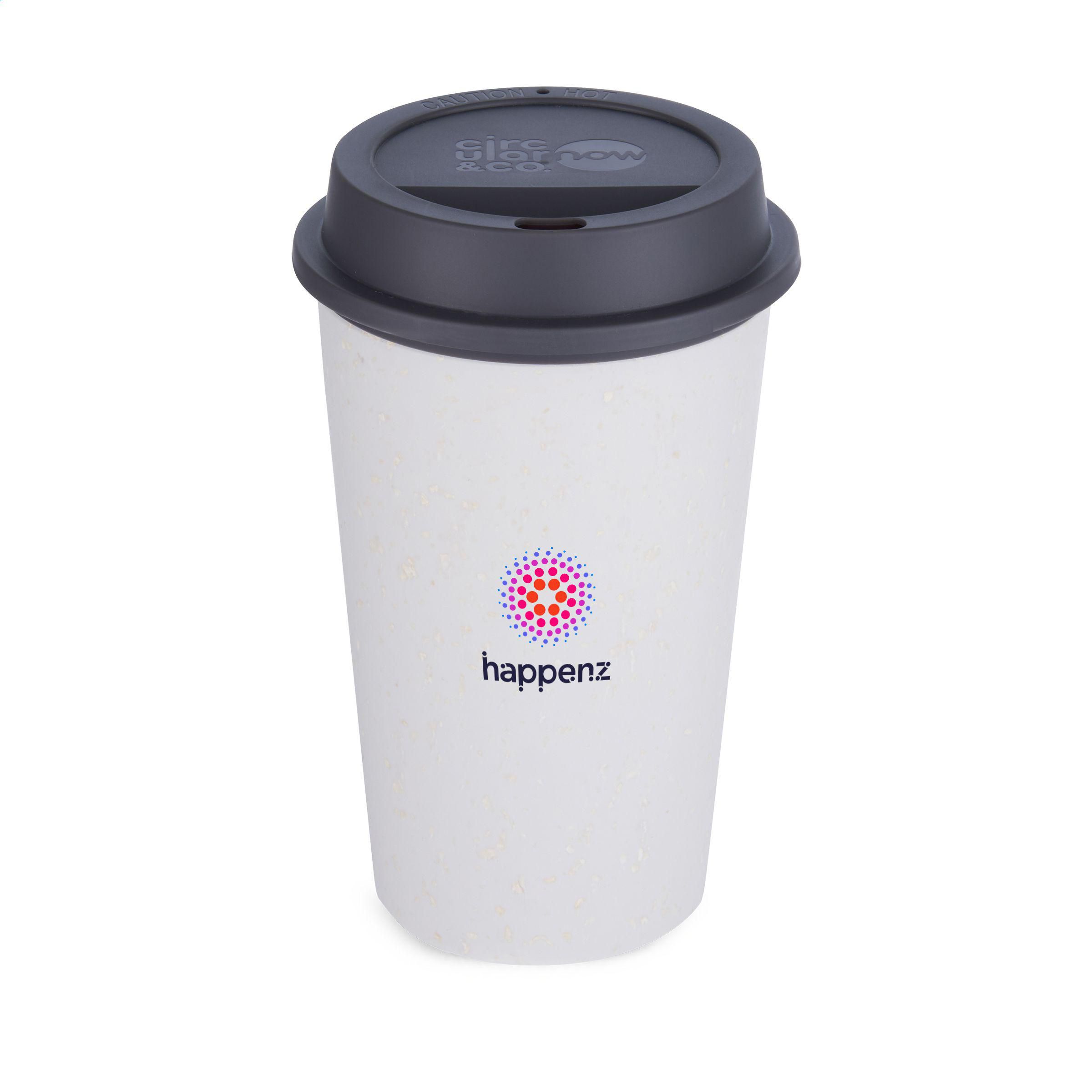 Circular&Co Recycled Now Cup Black Lid 340 ml mug