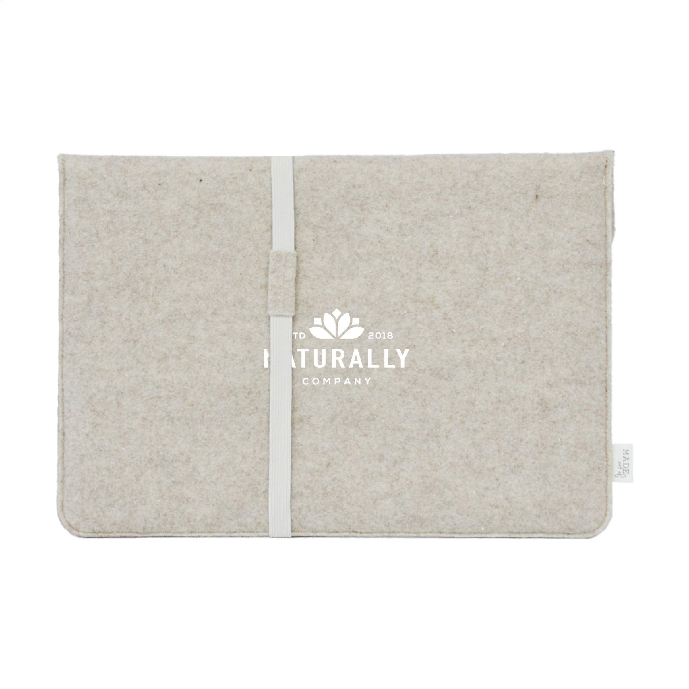 Vue 5 de Recycled Felt Laptop Sleeve 15/16p