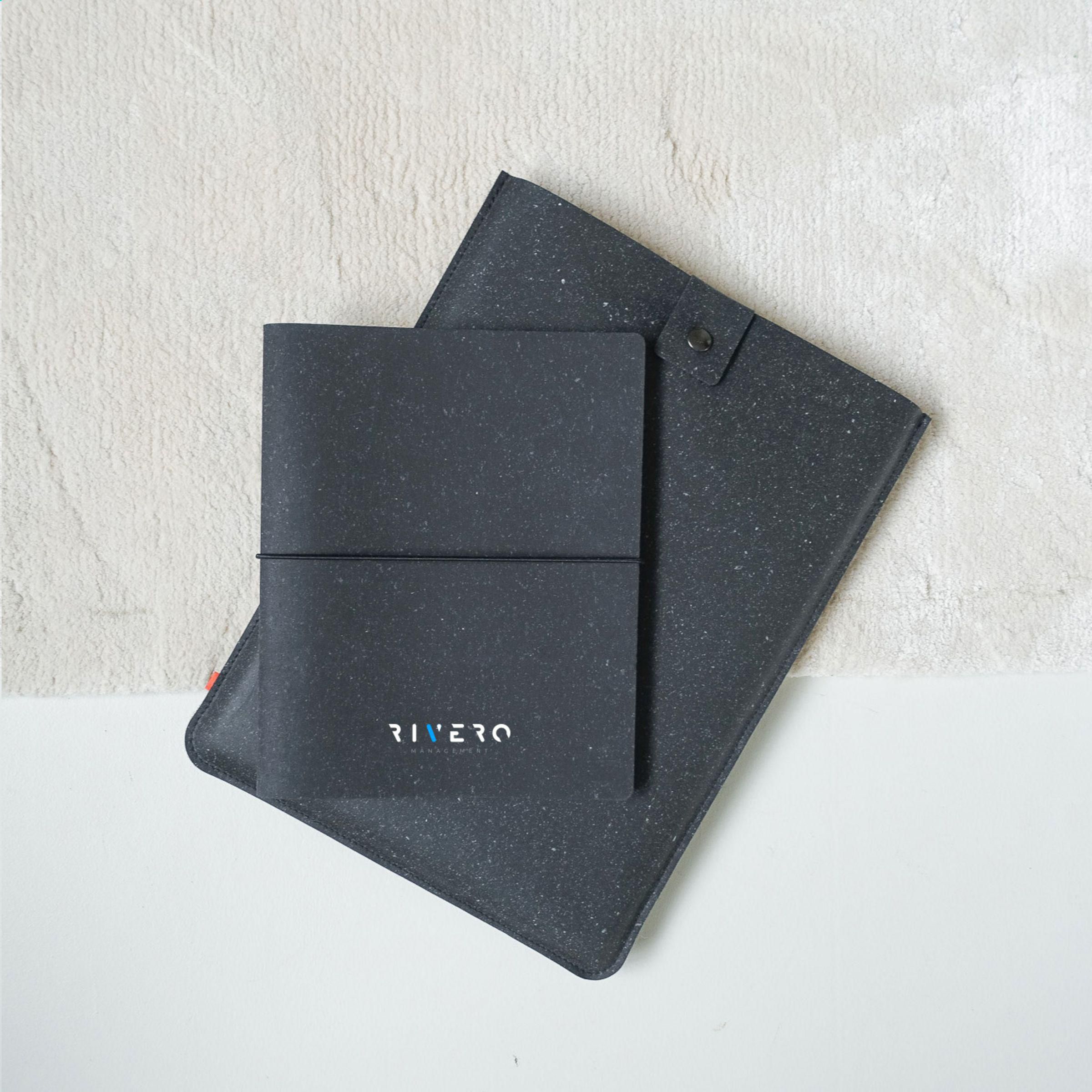 Vue 13 de Recycled Leather Laptop Sleeve 14"