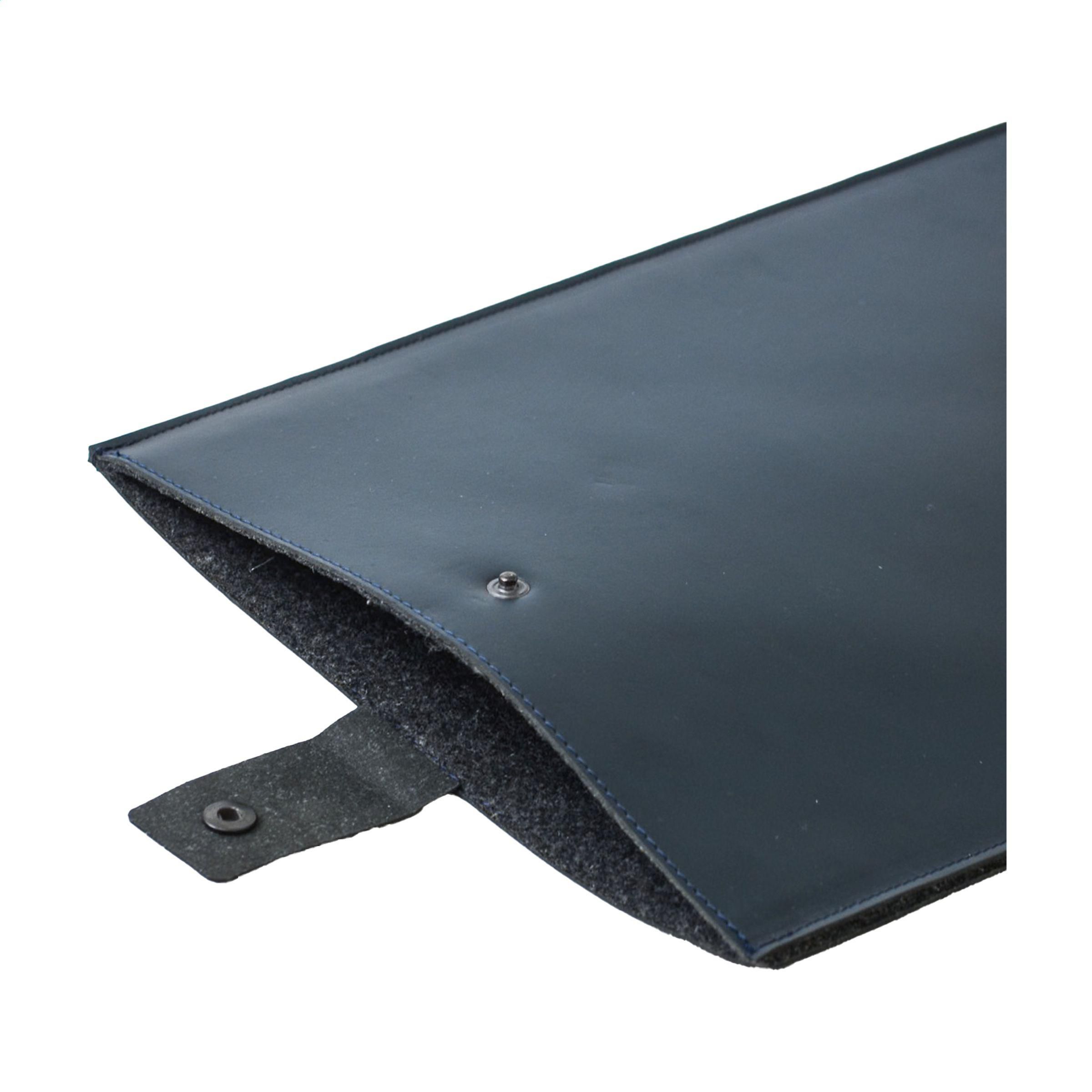 Vue 5 de Recycled Leather Laptop Sleeve 16"