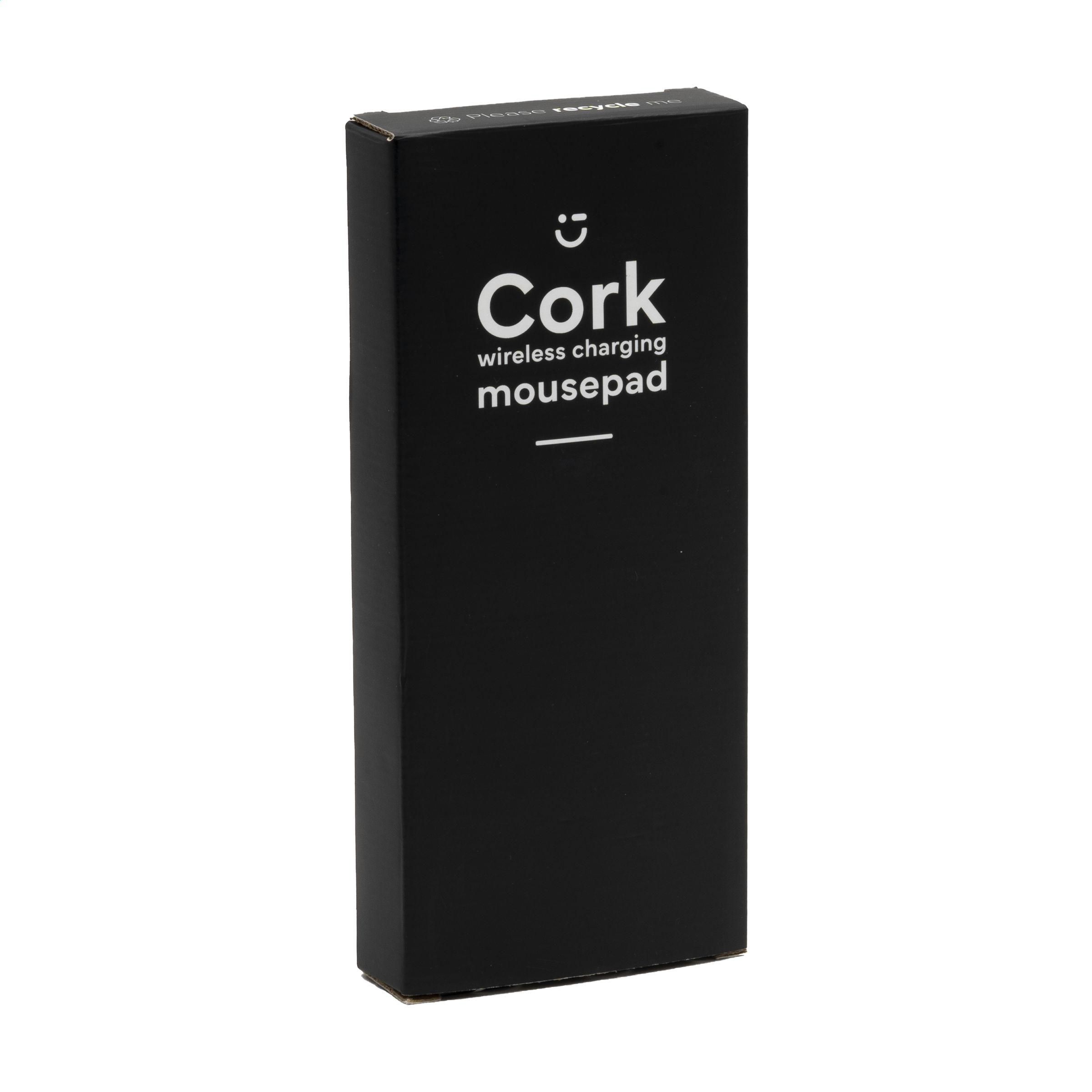 Vue 7 de Cork Wireless Charging Mousepad tapis de souris