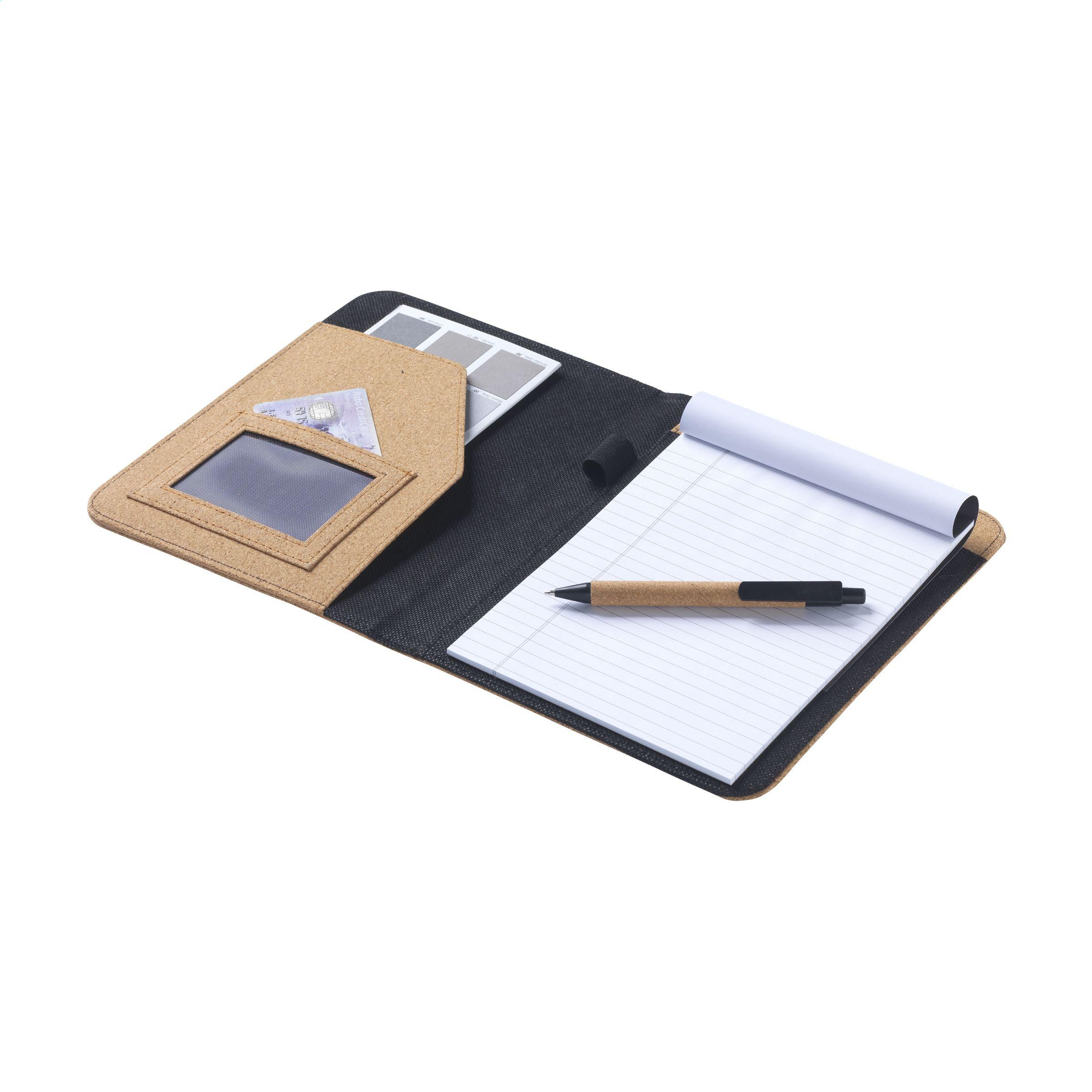Vue 3 de Conference Cork A5 porte-documents