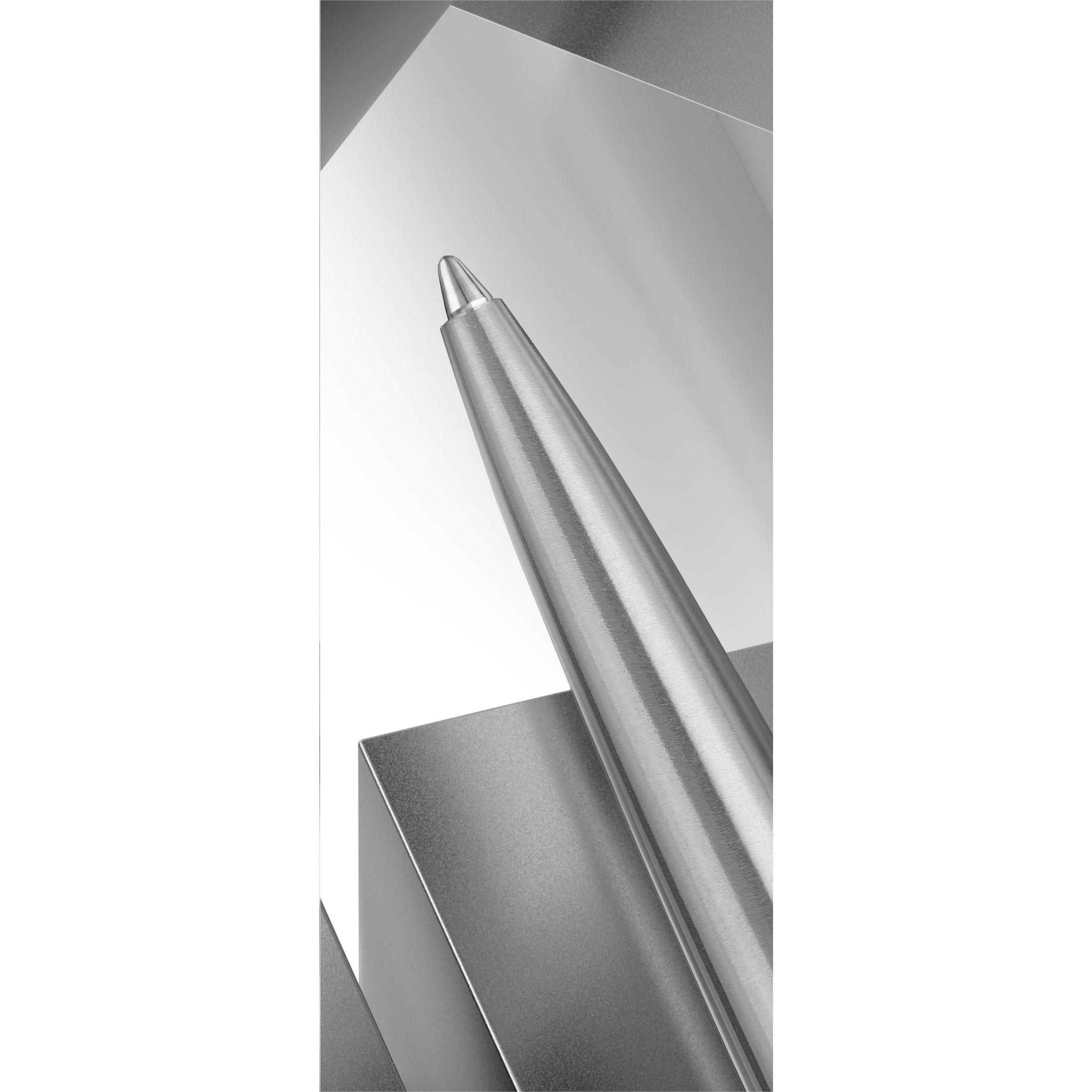 Vue 5 de Parker Jotter XL Grey Monochrome Stylo à bille - bleu