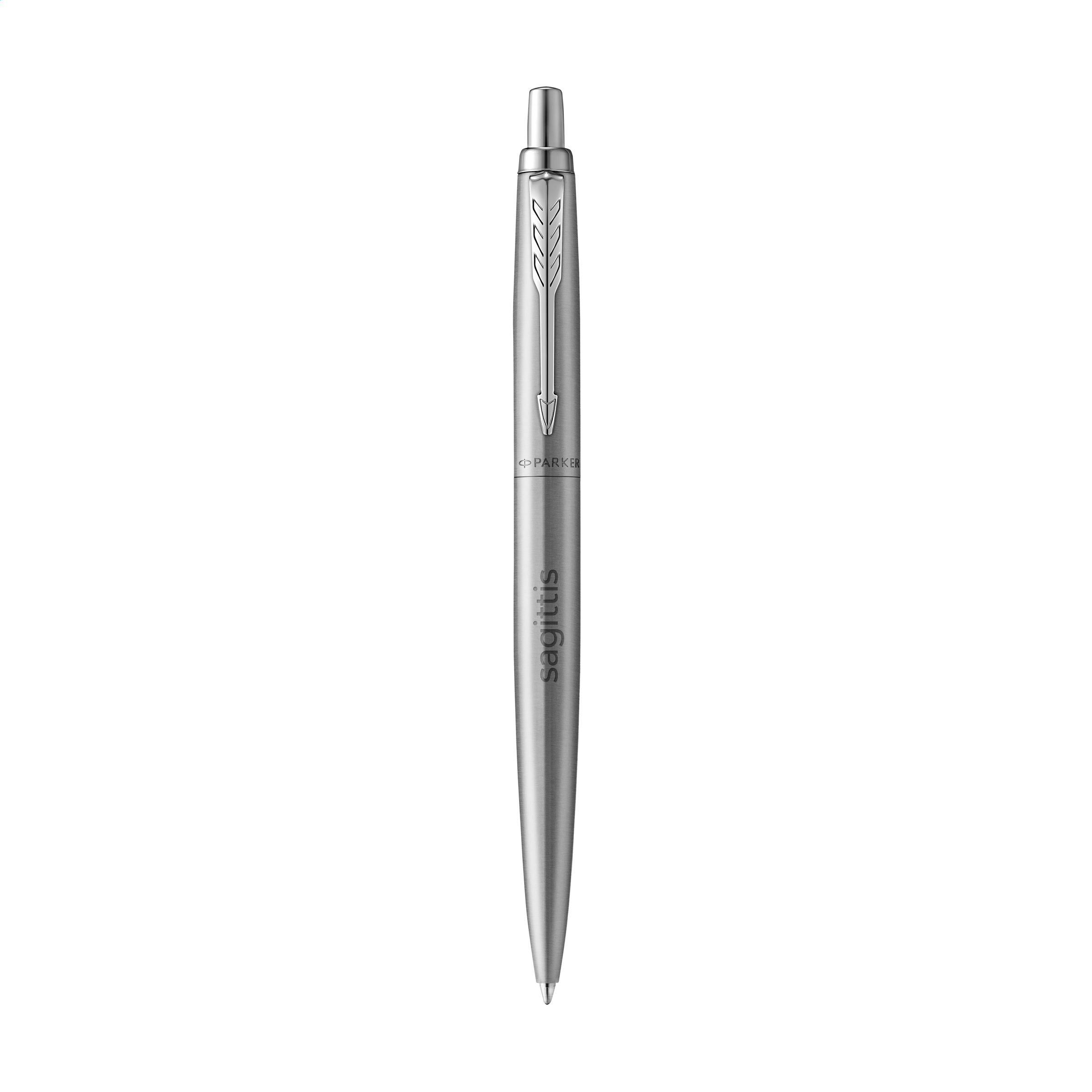 Vue 2 de Parker Jotter XL Grey Monochrome Stylo à bille - bleu
