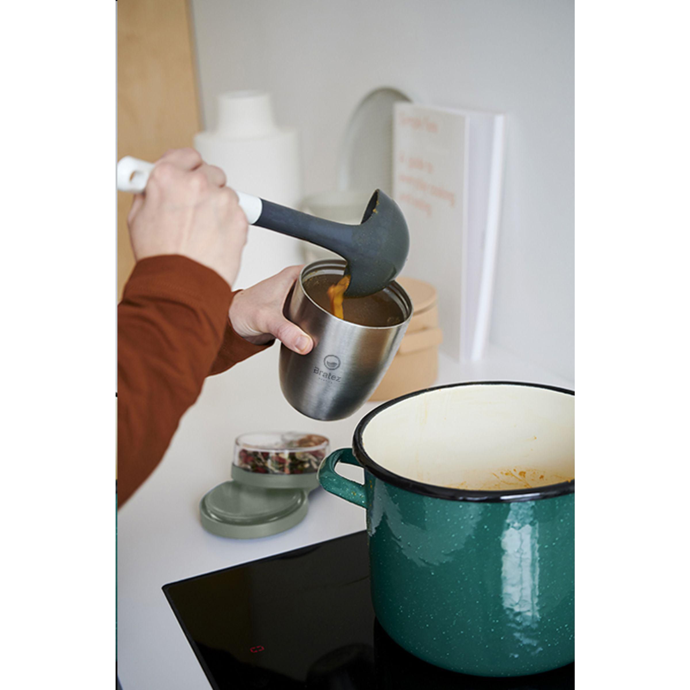 Vue 10 de Mepal Lunchpot Isotherme Inox Ellipse 500 ml