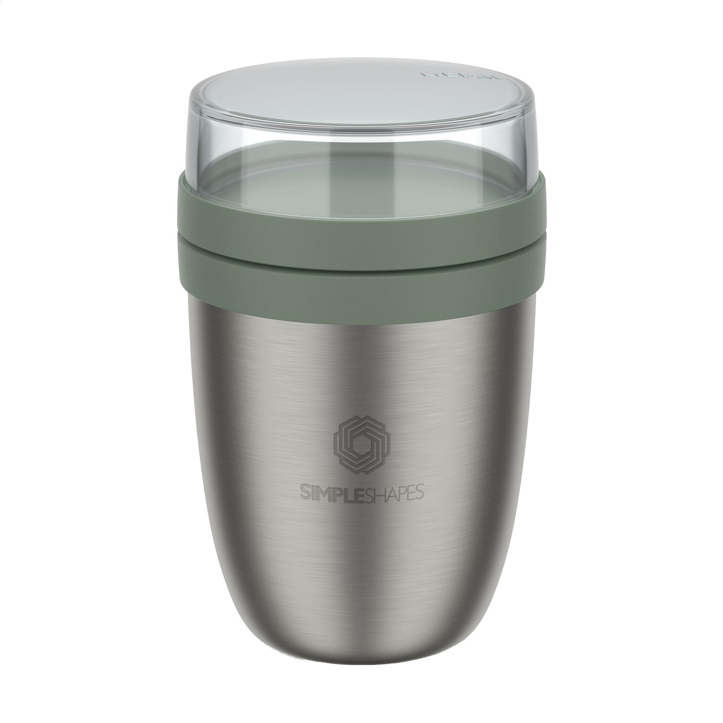 Vue 6 de Mepal Lunchpot Isotherme Inox Ellipse 500 ml