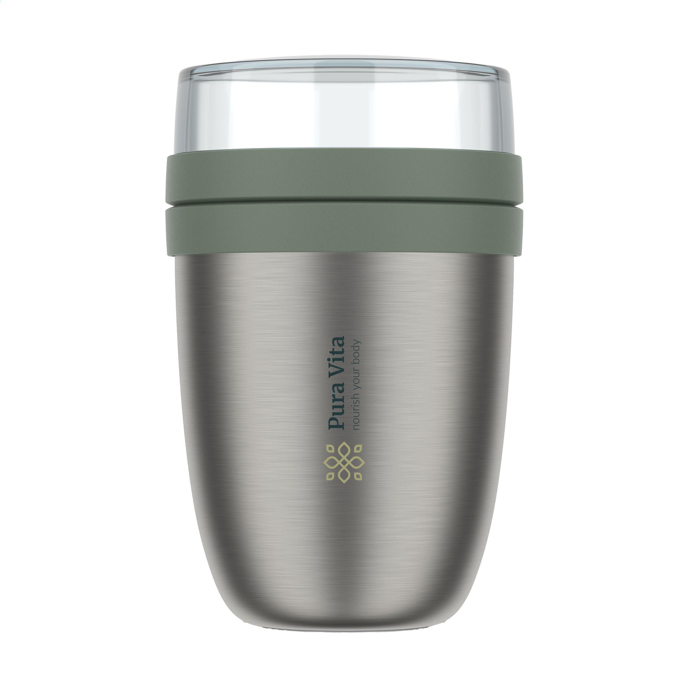 Vue 7 de Mepal Lunchpot Isotherme Inox Ellipse 500 ml