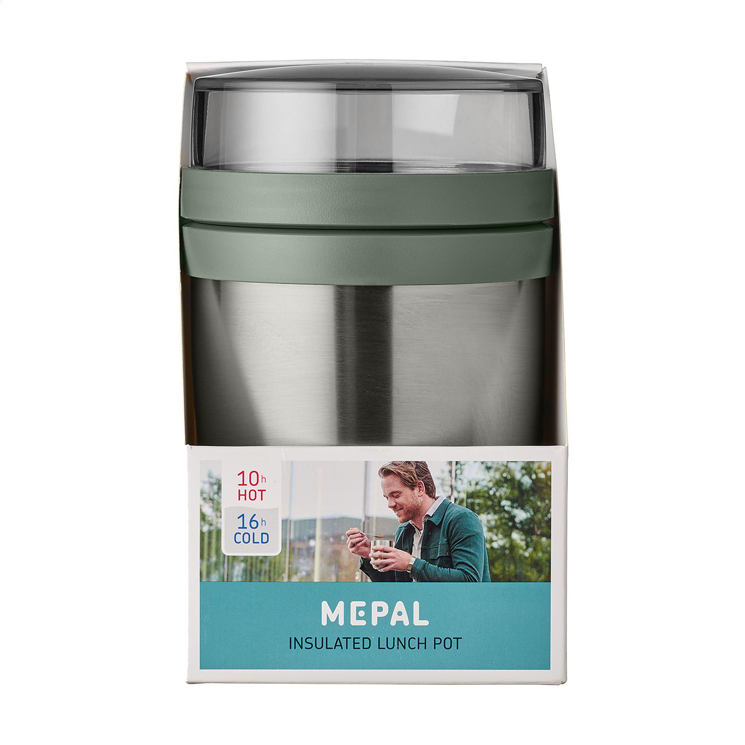 Vue 9 de Mepal Lunchpot Isotherme Inox Ellipse 500 ml