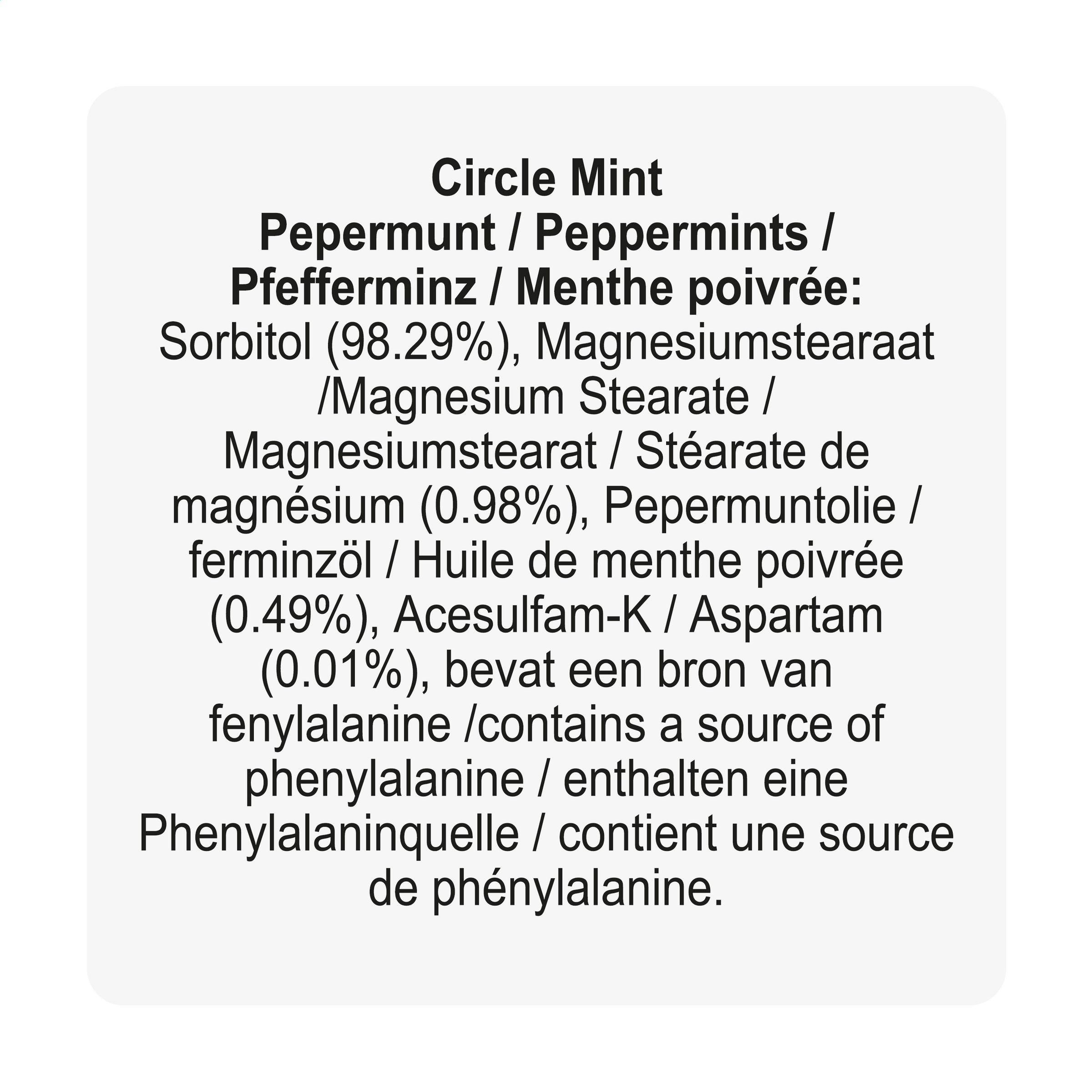 Vue 8 de Circle Mint pastilles à la menthe