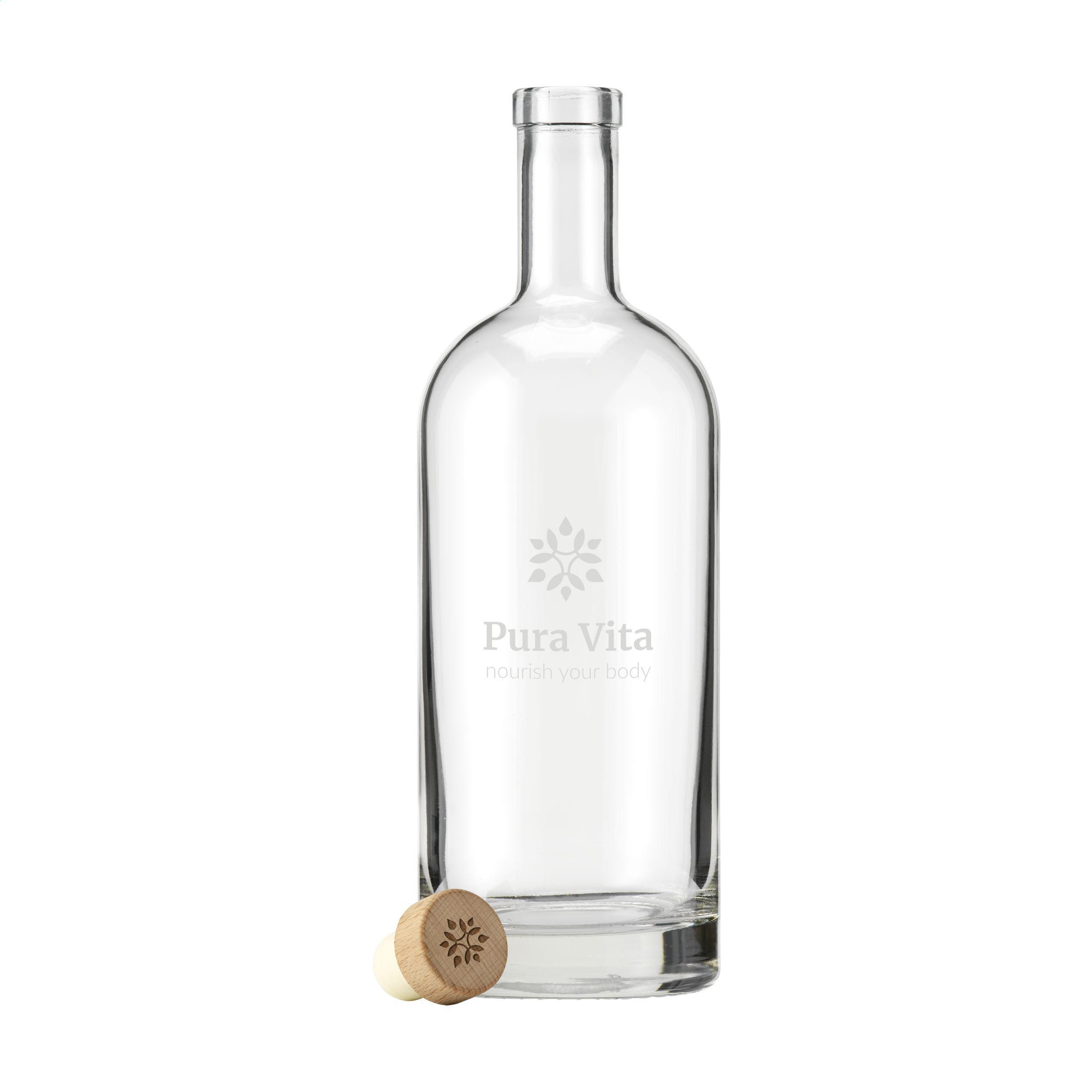 Vue 2 de Helsinki Water Bottle Wooden Cork Stopper 1L