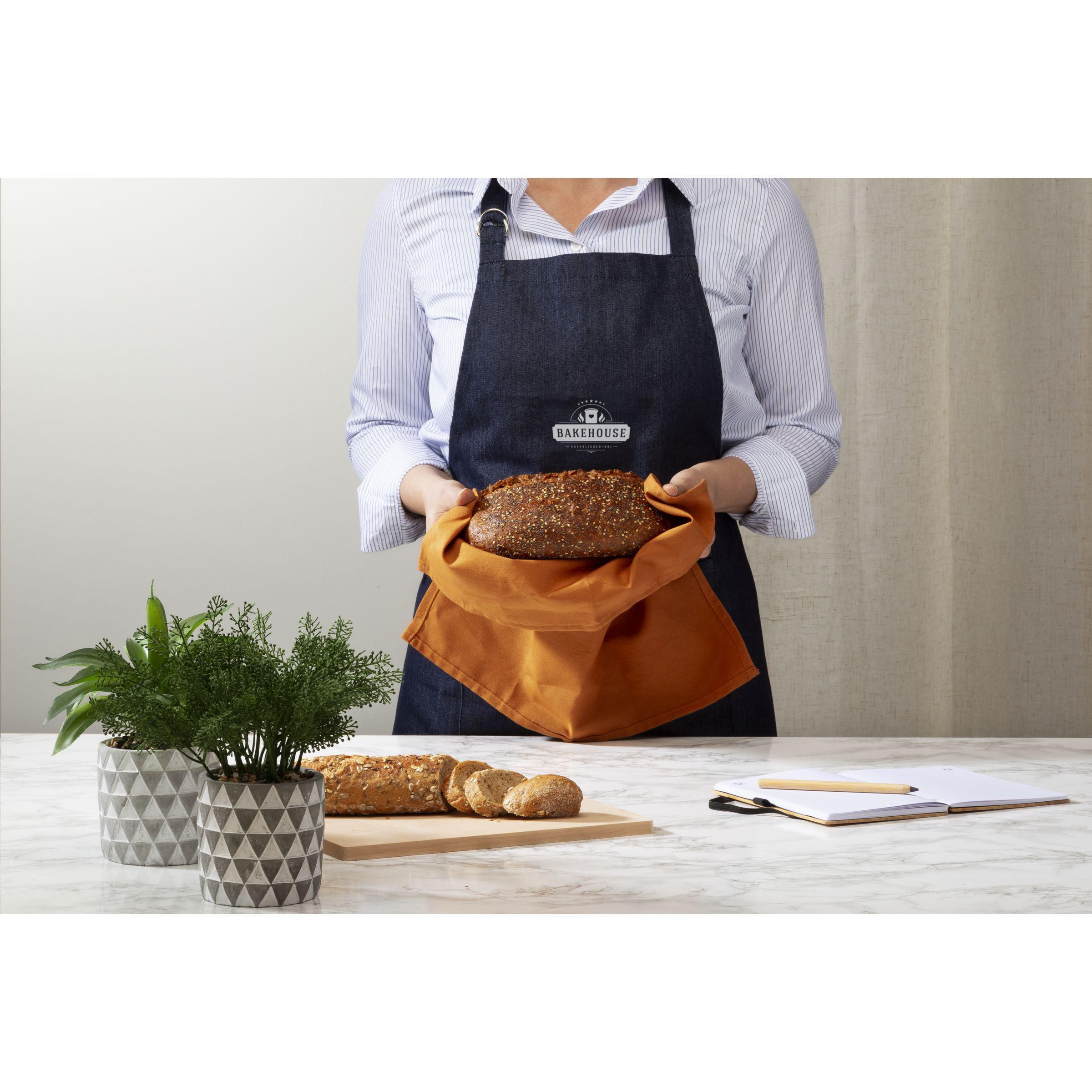 Vue 3 de Apron GRS Recycled Denim (220 g/m²) tablier