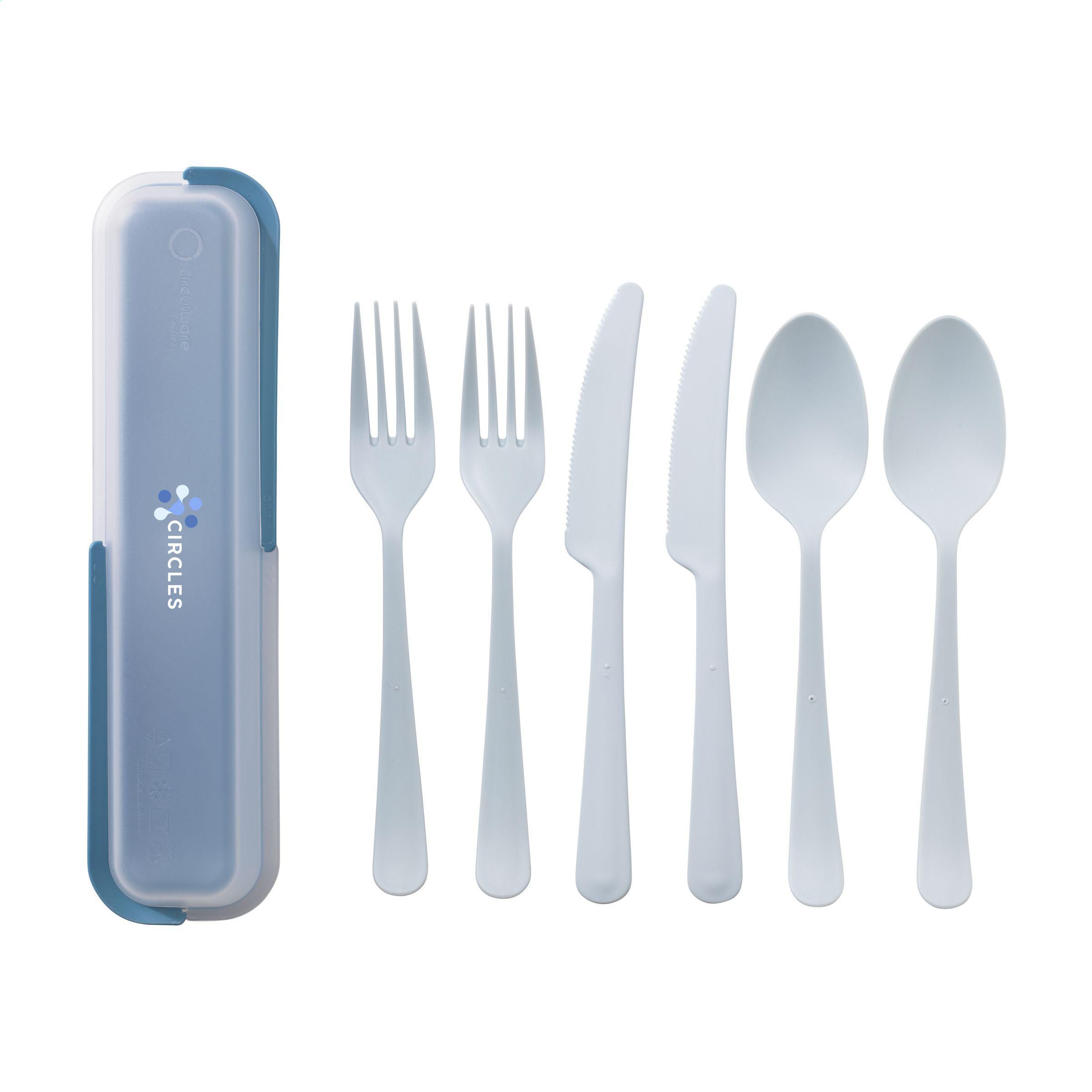 Vue 8 de Circulware Outdoor 6-piece Ensemble de couverts