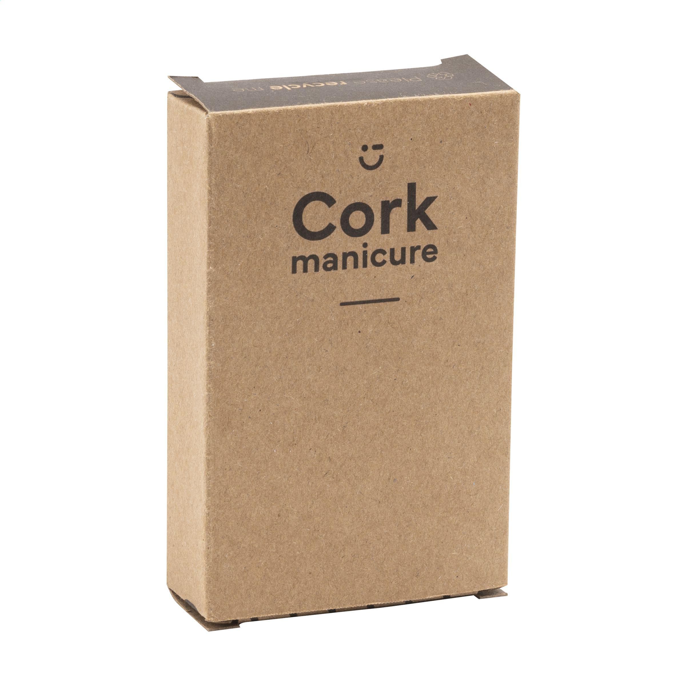 Vue 4 de Cork Manicure Set ens. de manucure