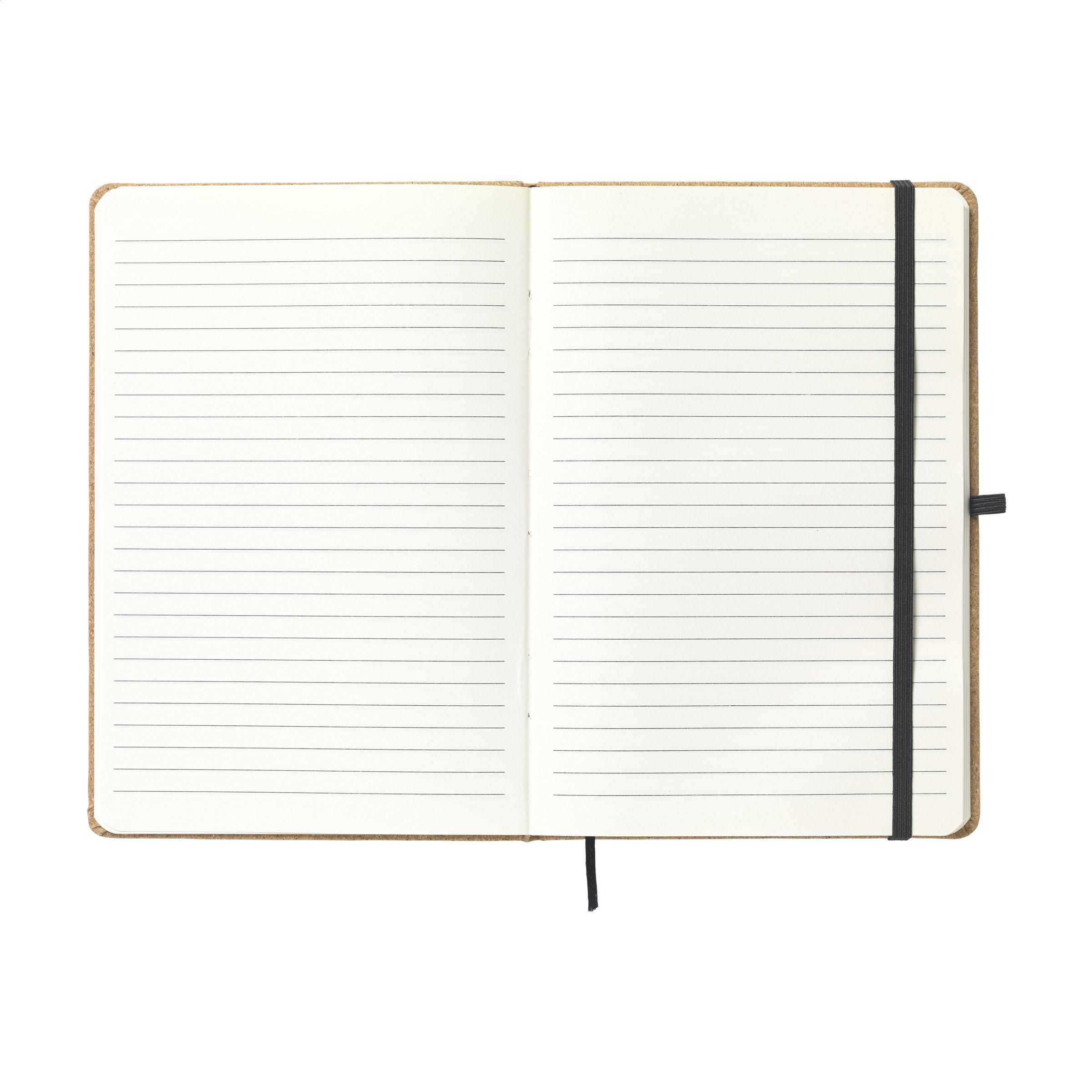 Vue 2 de CorkNote A5 carnet de notes