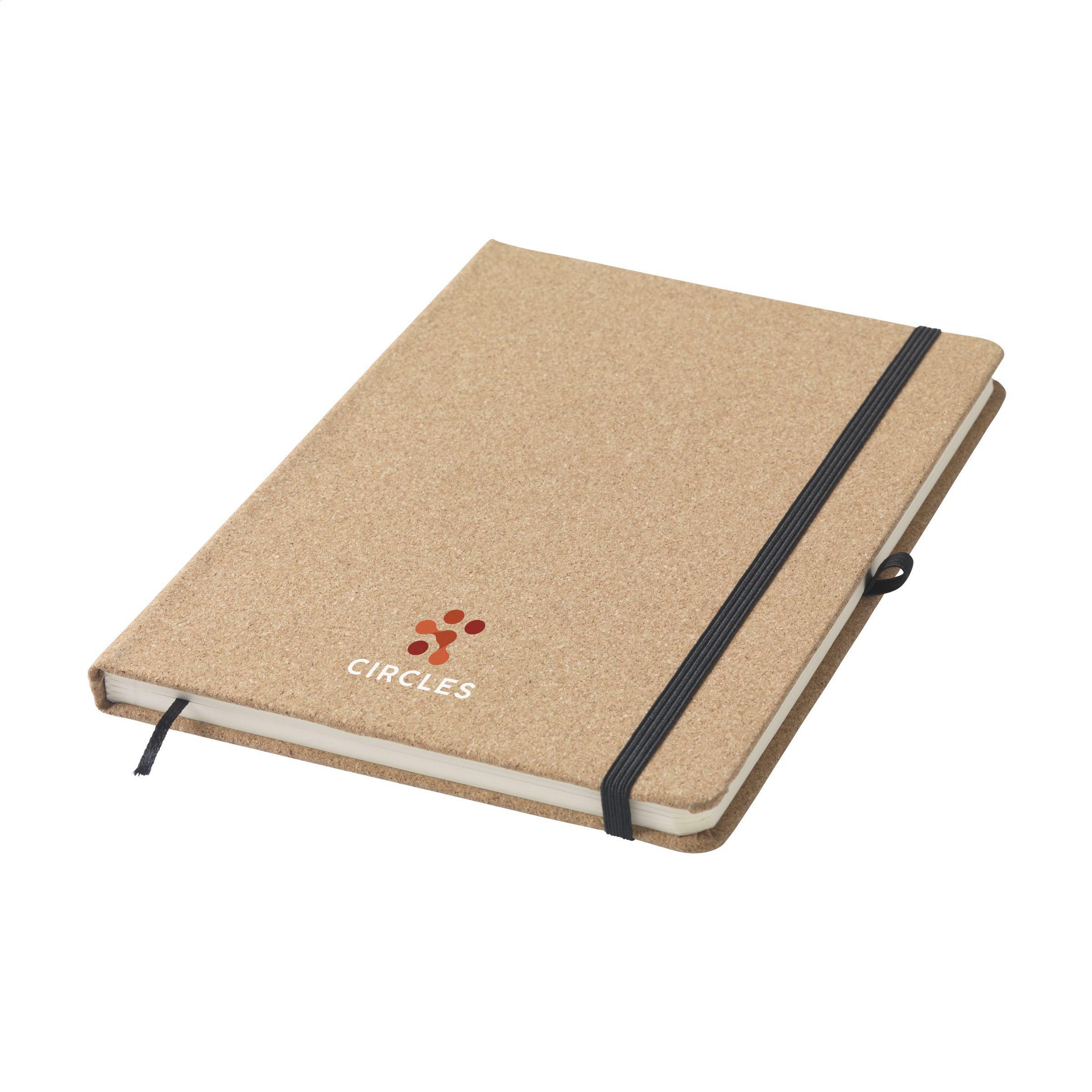 Vue 3 de CorkNote A5 carnet de notes