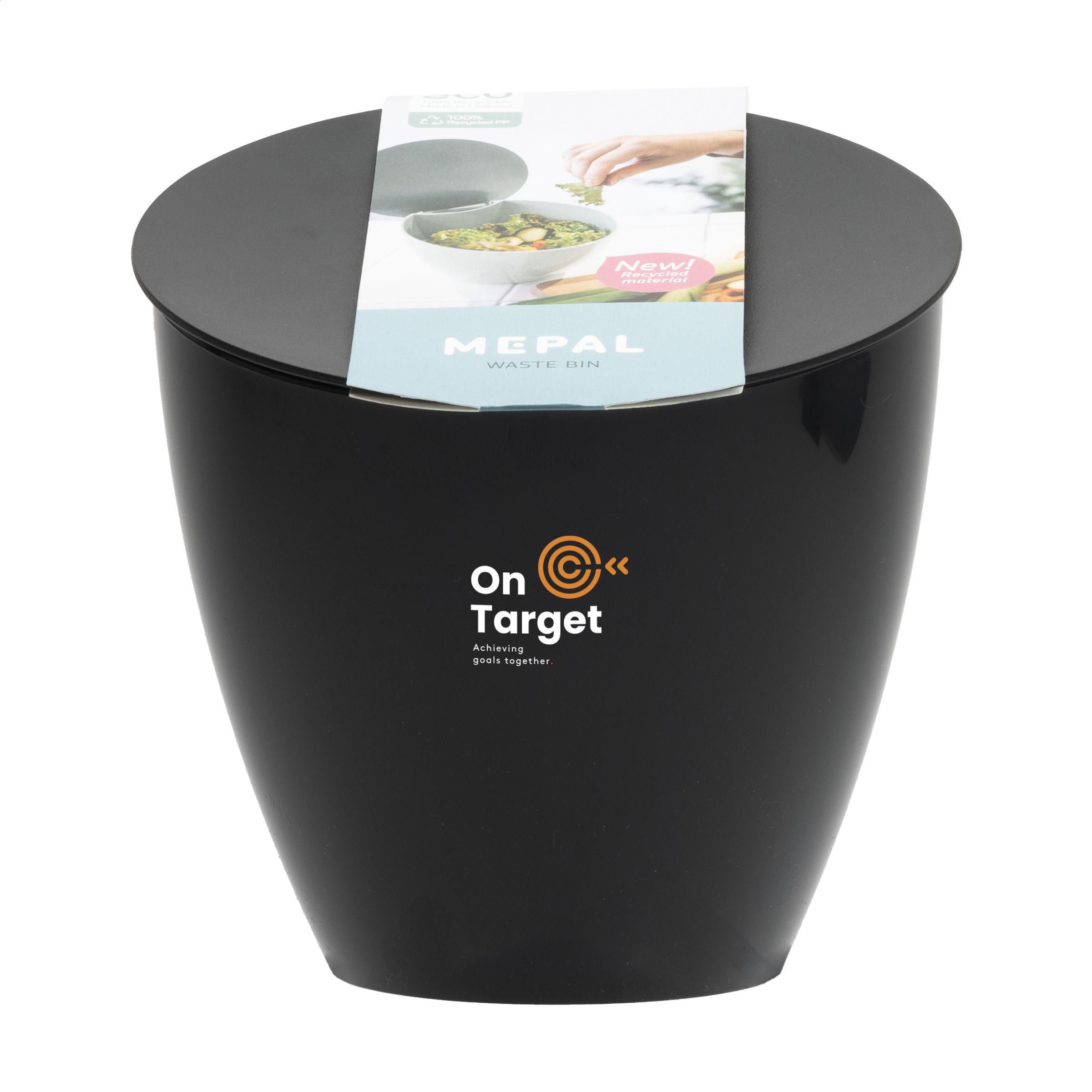 Vue 3 de Mepal Calypso Poubelle de Table
