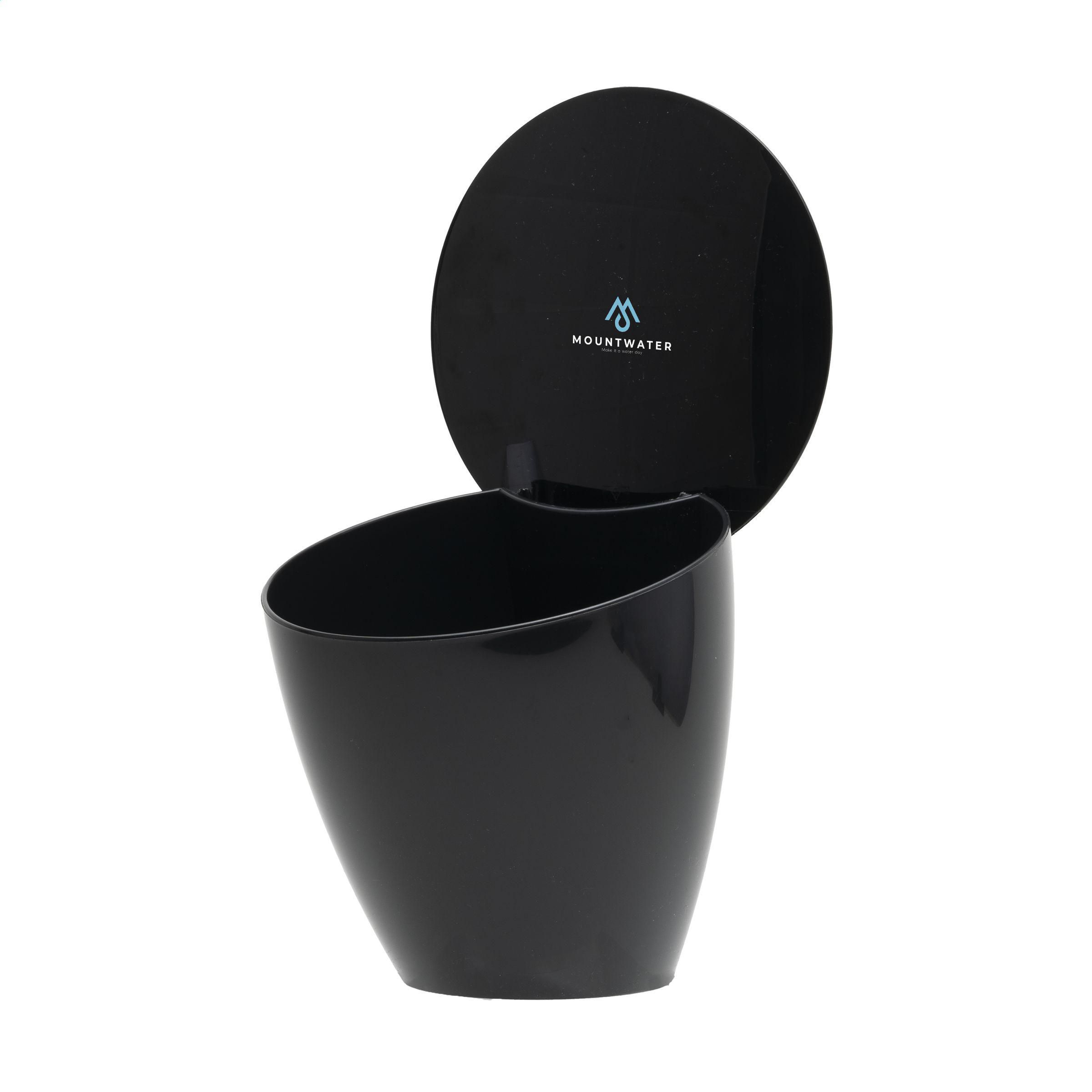 Vue 2 de Mepal Calypso Poubelle de Table