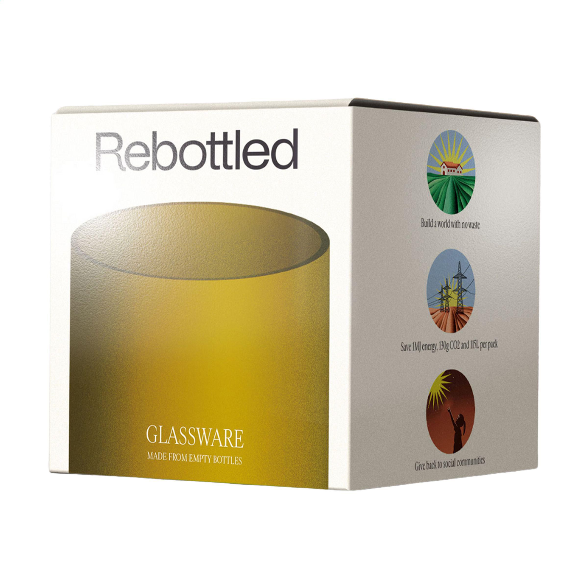 Vue 2 de Rebottled® Short Tumbler 250 ml