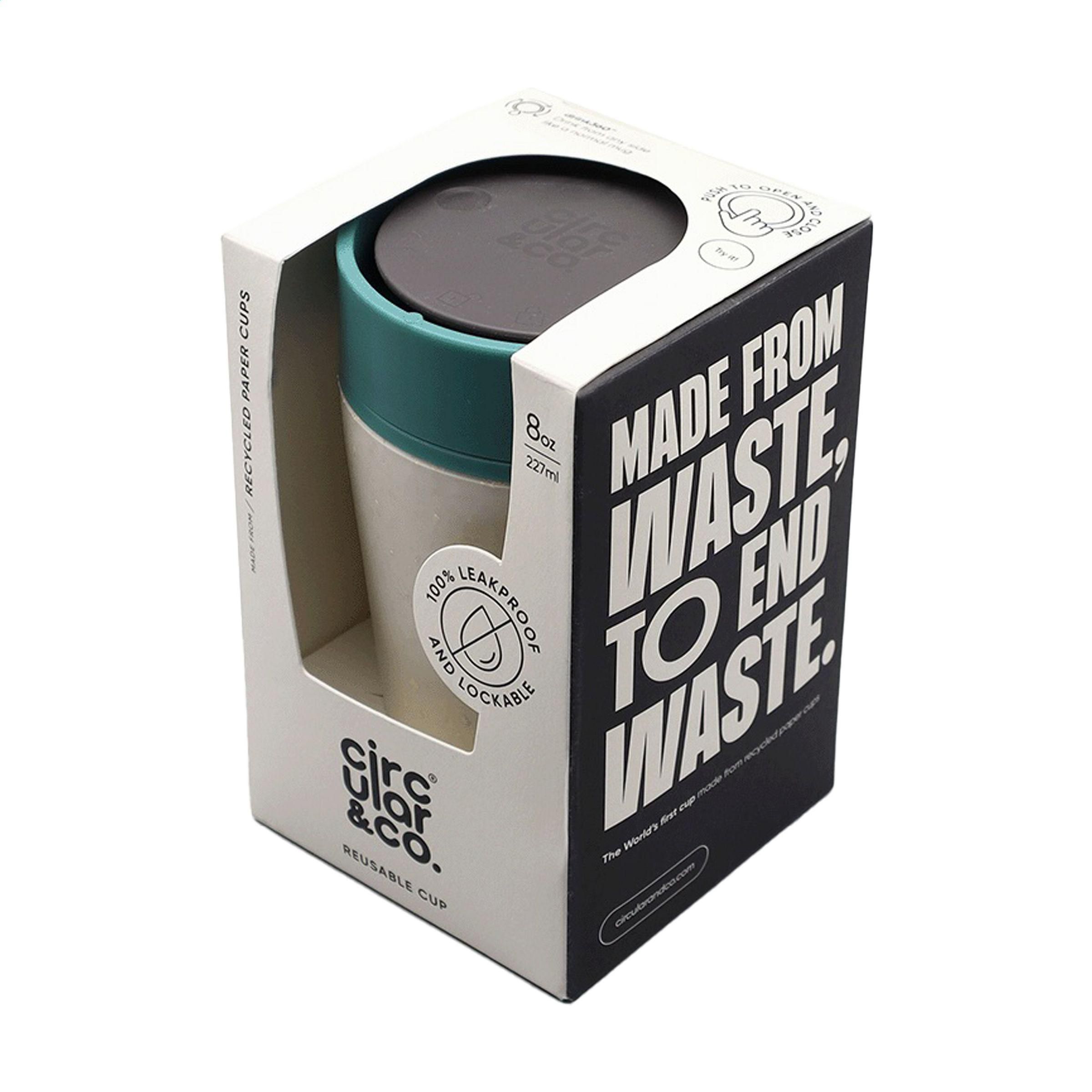 Vue 4 de Circular&Co Recycled Coffee Cup 227 ml mug