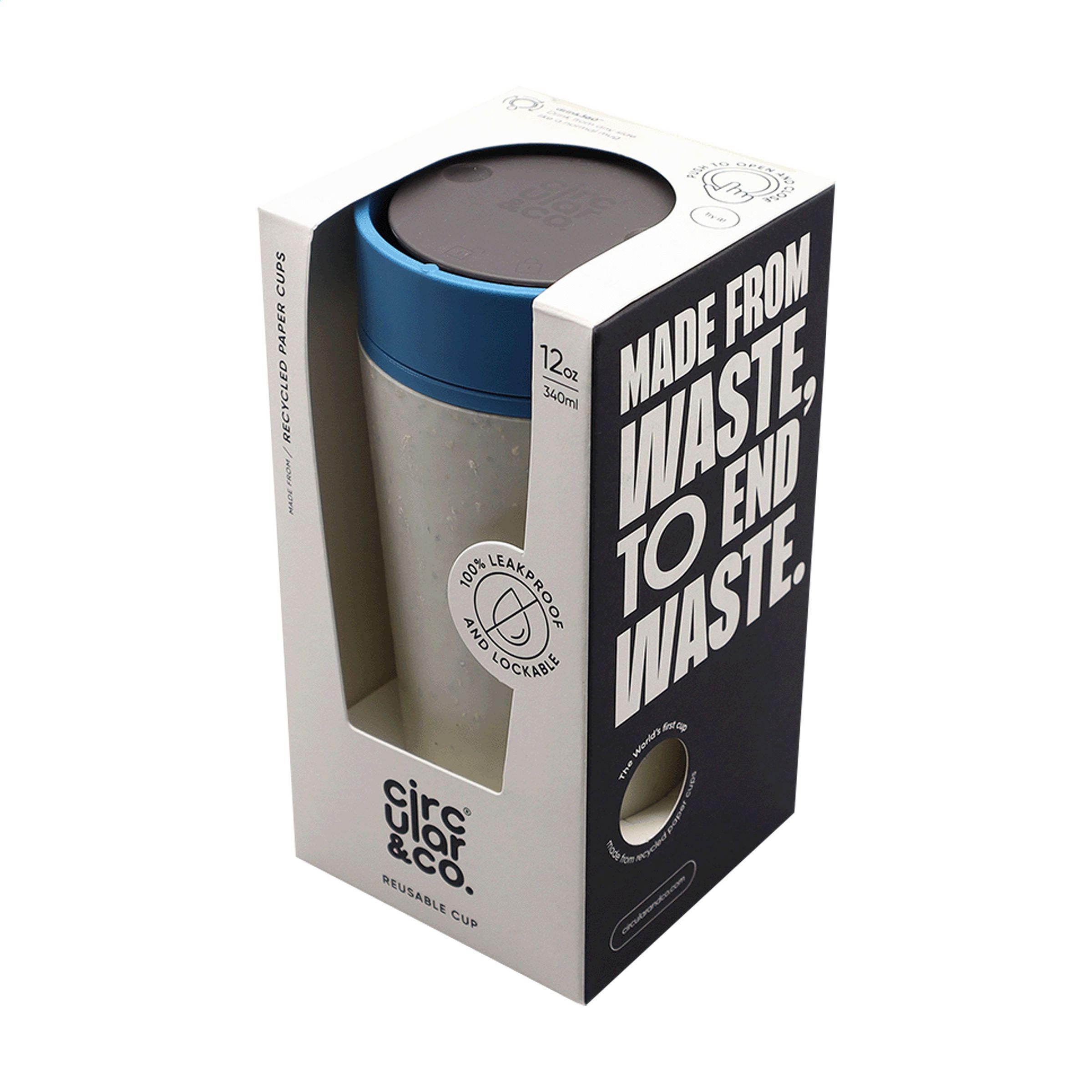 Vue 4 de Circular&Co Recycled Coffee Cup 340 ml mug