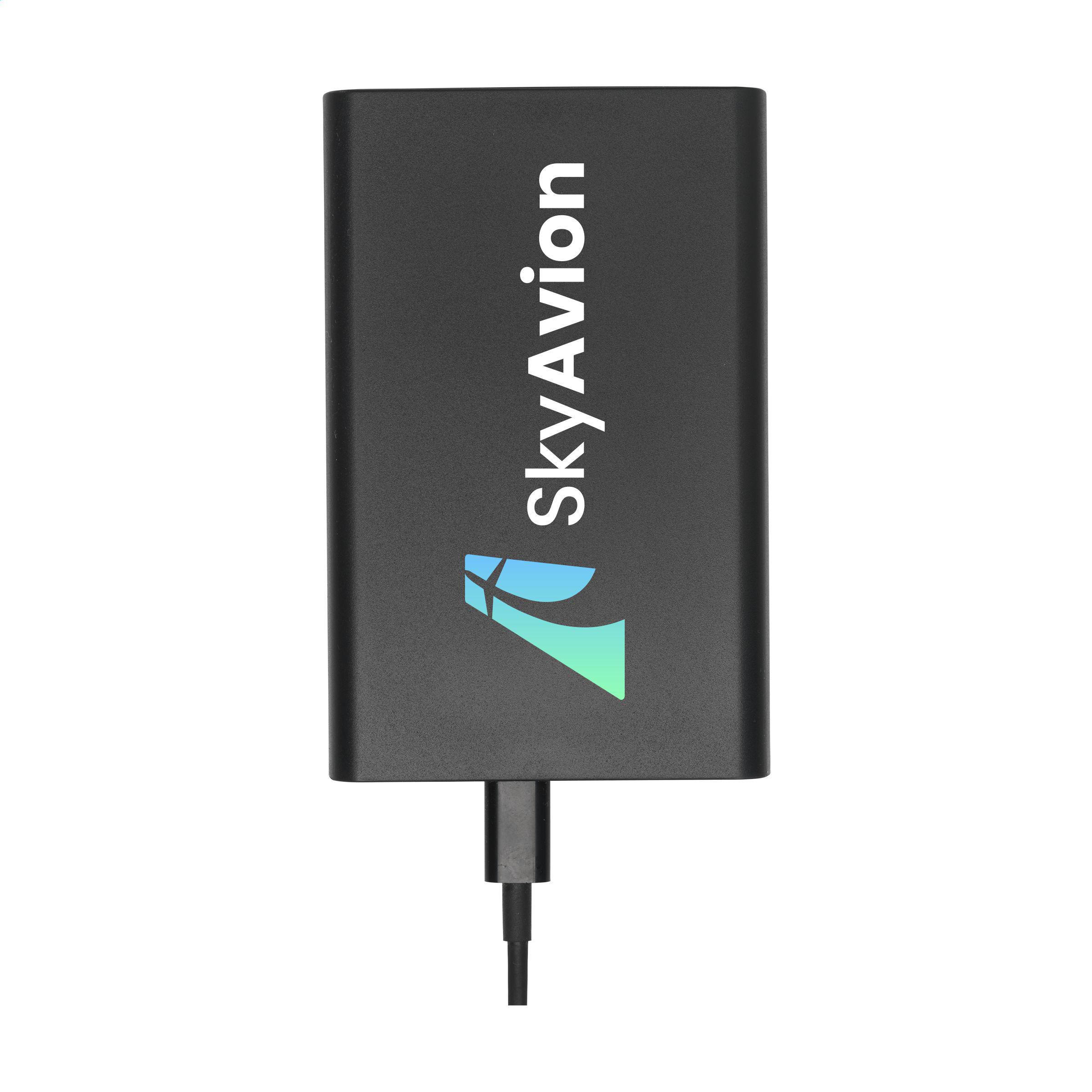 Vue 8 de Powerbank RCS Recycled ABS 10000 batterie externe