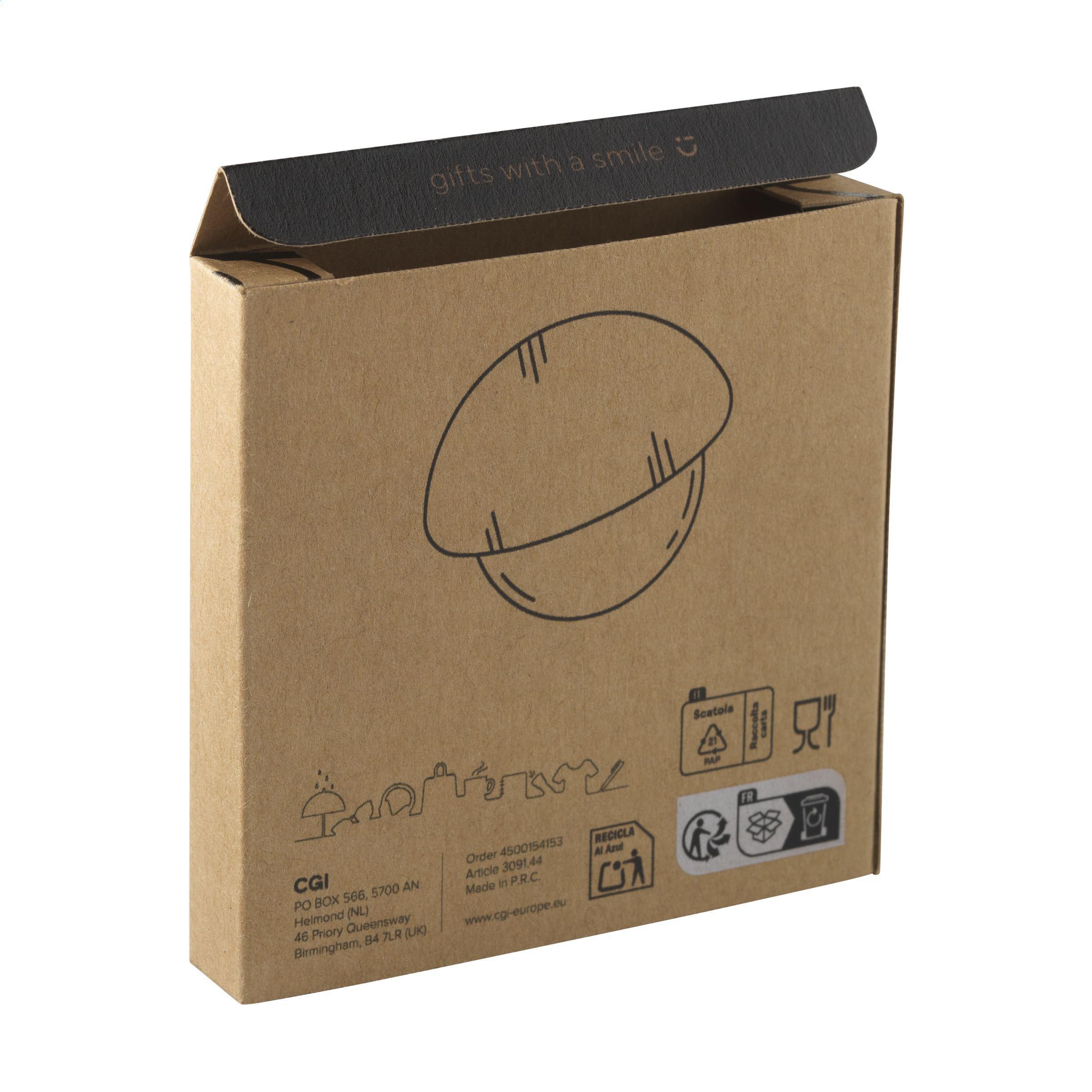 Vue 5 de Cortello Bamboo Pizza Cutter couteau à pizza