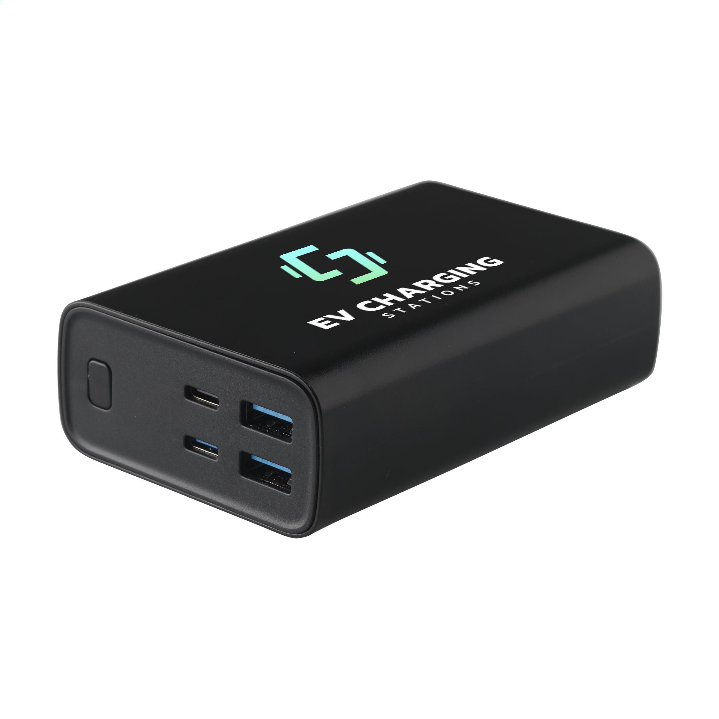 Vue 6 de Powerbank RCS Recycled ABS 20000 batterie externe
