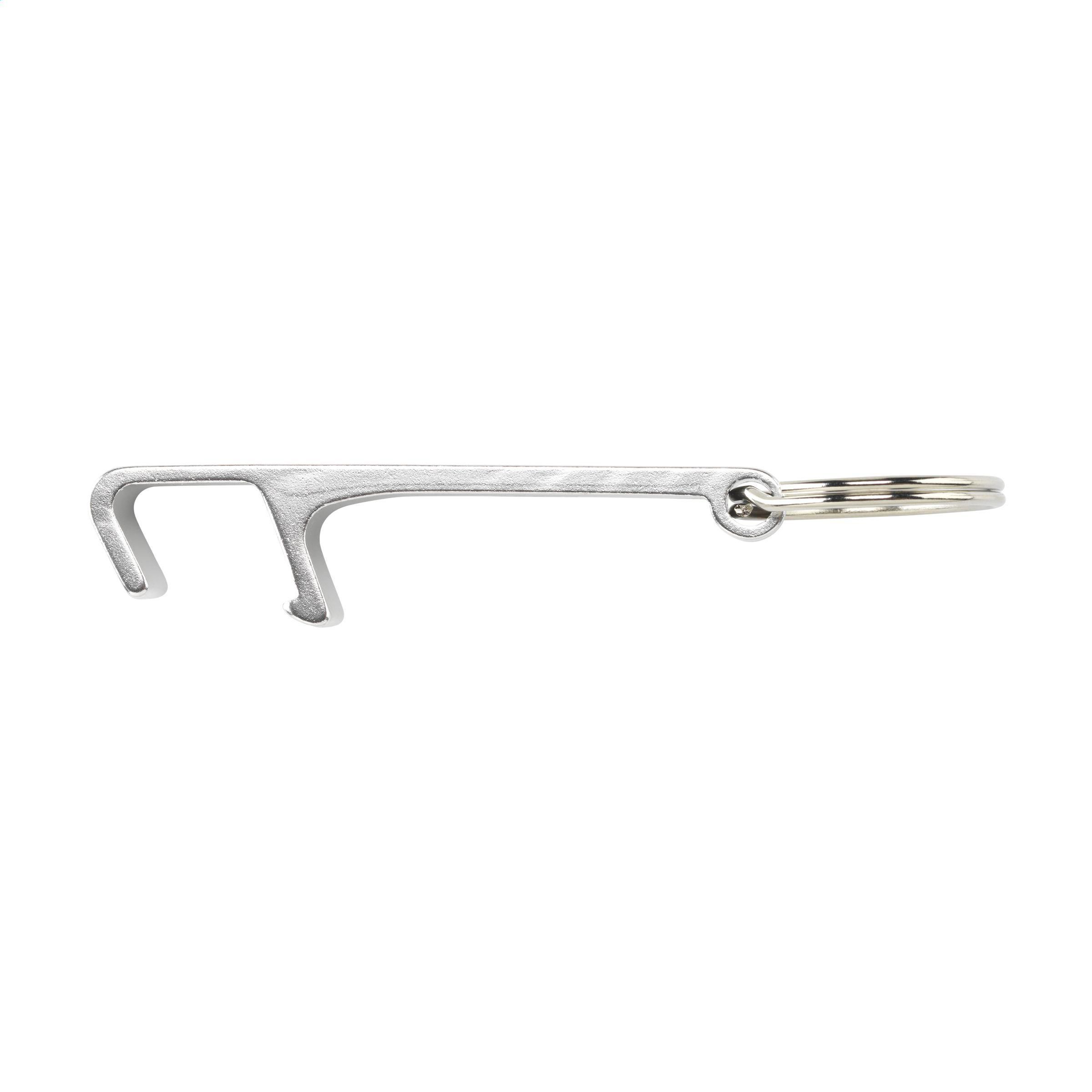 Vue 3 de Alu Opener Phone Stand GRS Recycled porte-clés