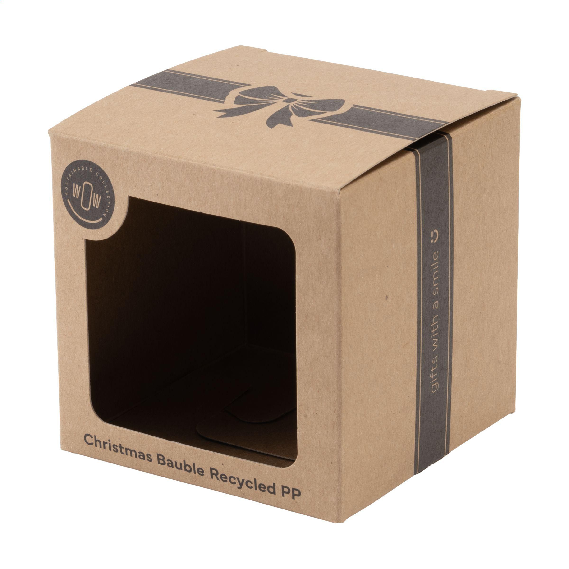 Vue 12 de Boule de Noël Ø 7cm Recycled PP Box - Made in Europe