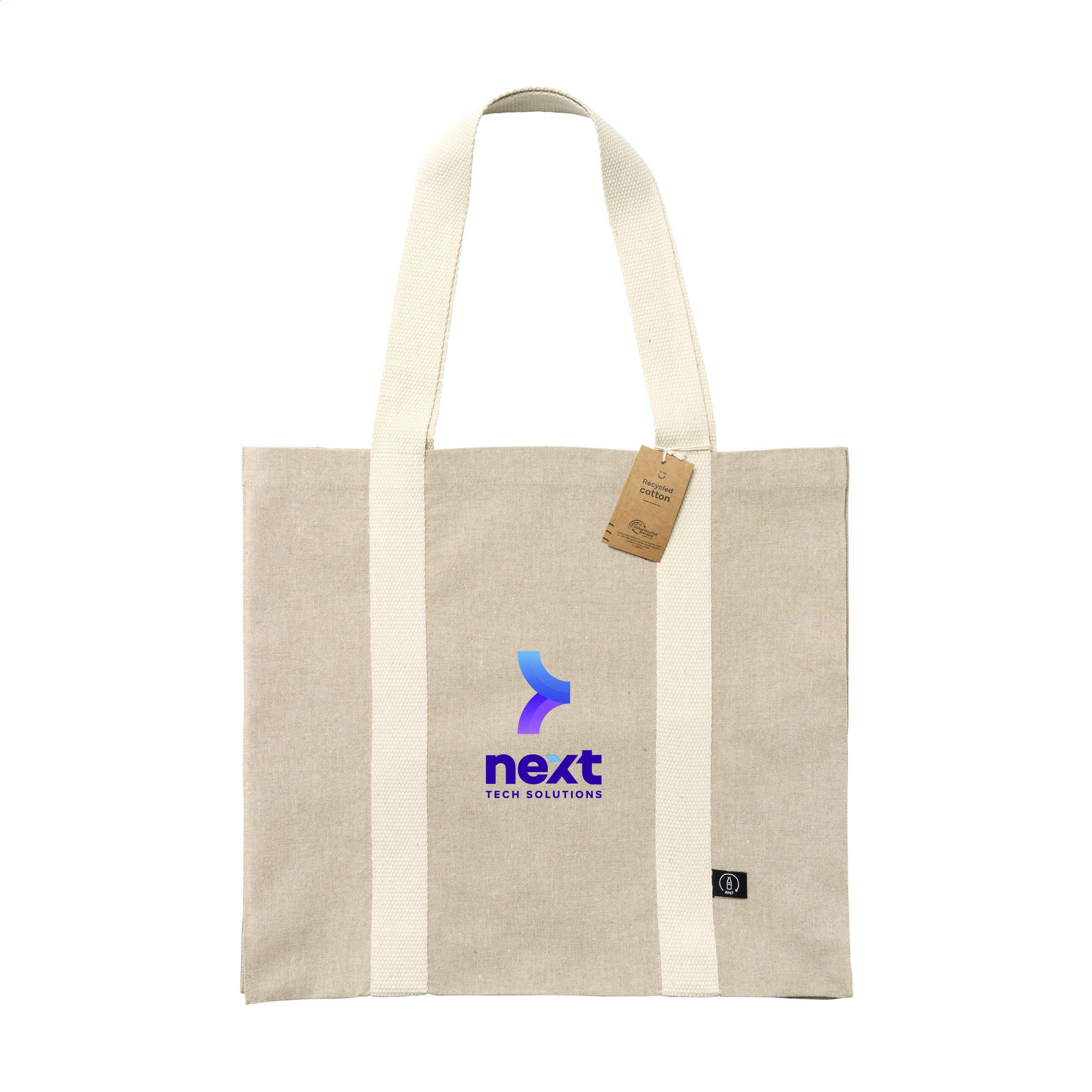 Vue 3 de Line GRS Recycled Shopper Bag (210 g/m²)