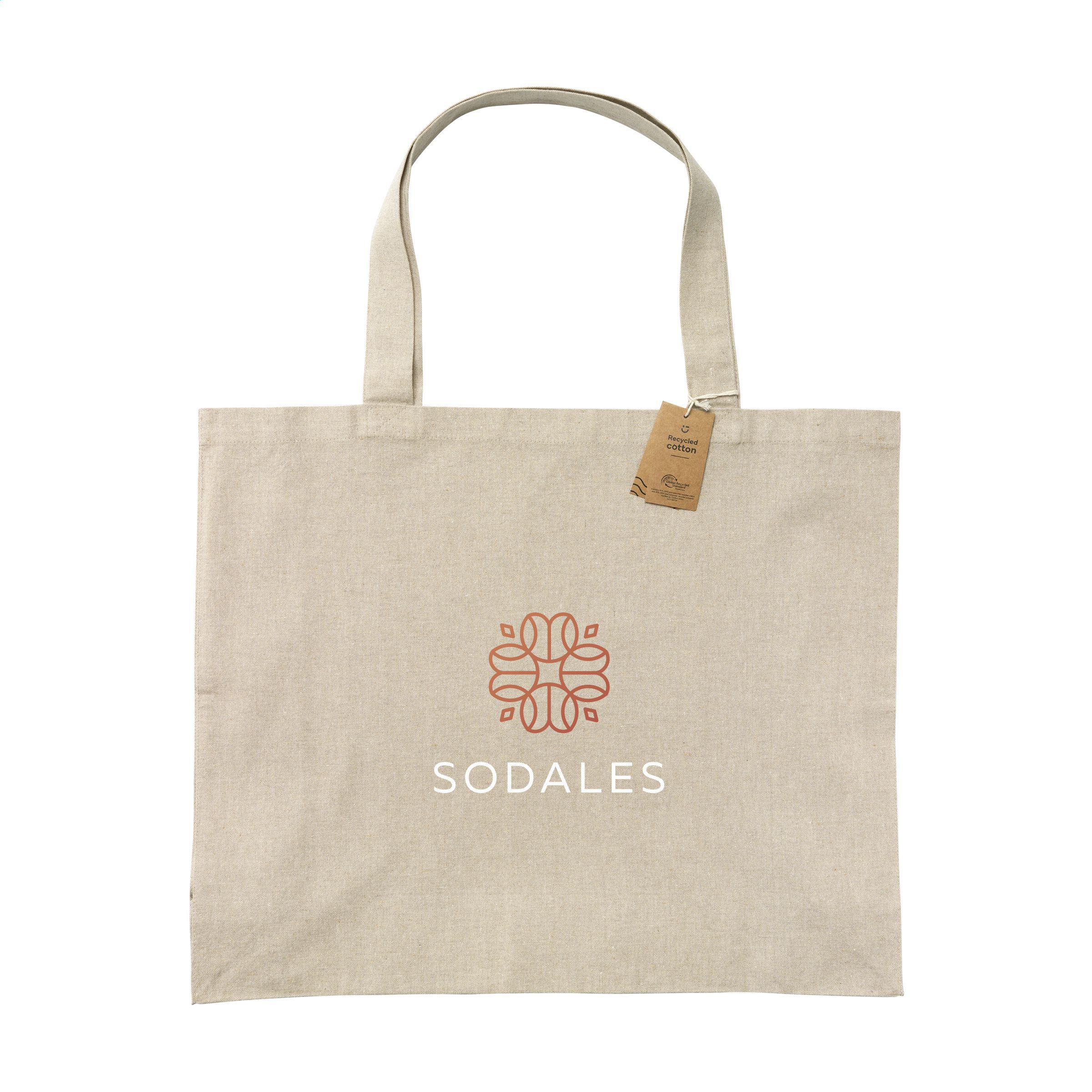 Vue 3 de Giant GRS Recycled Shopper Bag (210 g/m²) sac