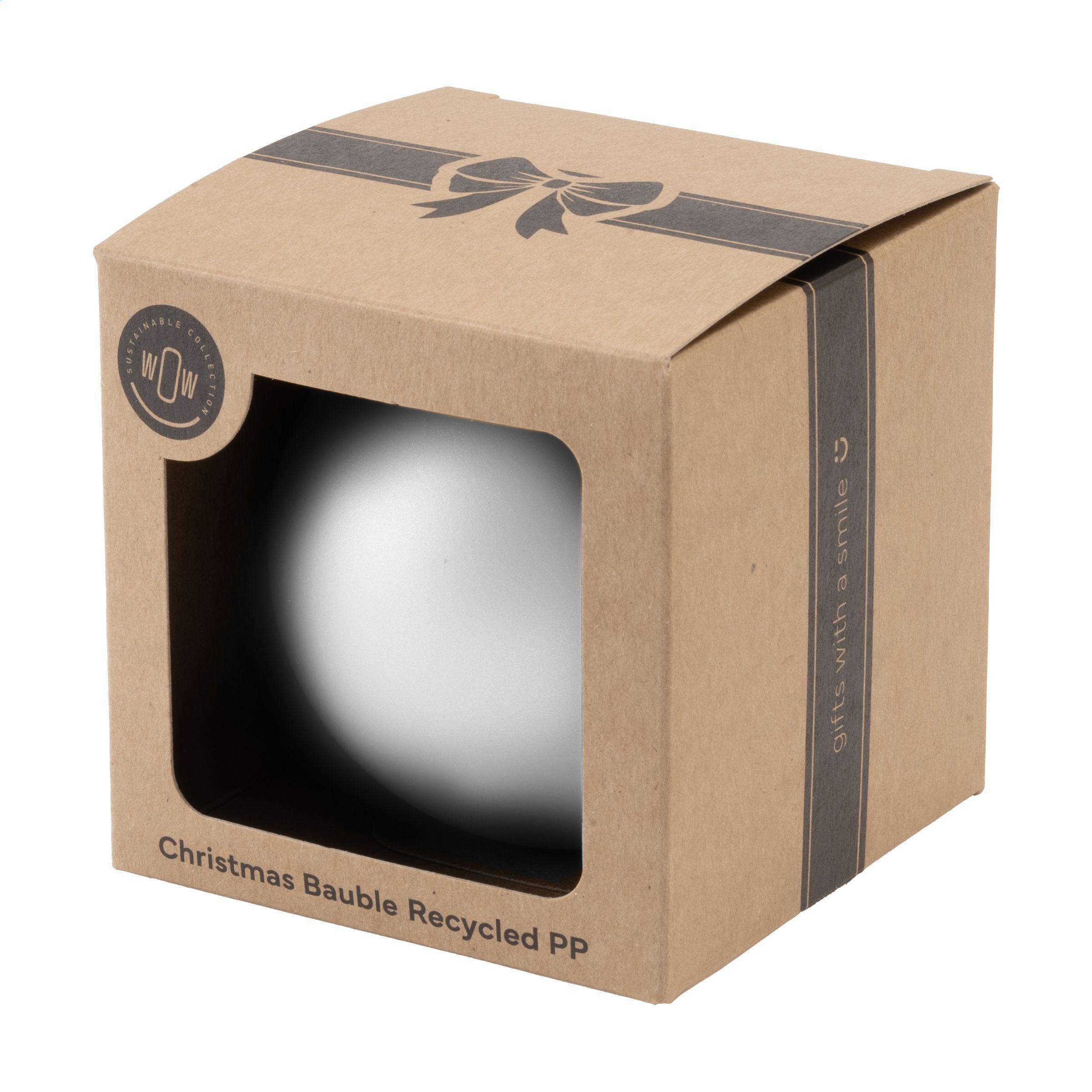 Vue 8 de Boule de Noël Ø 7cm Recycled PP Box - Made in Europe