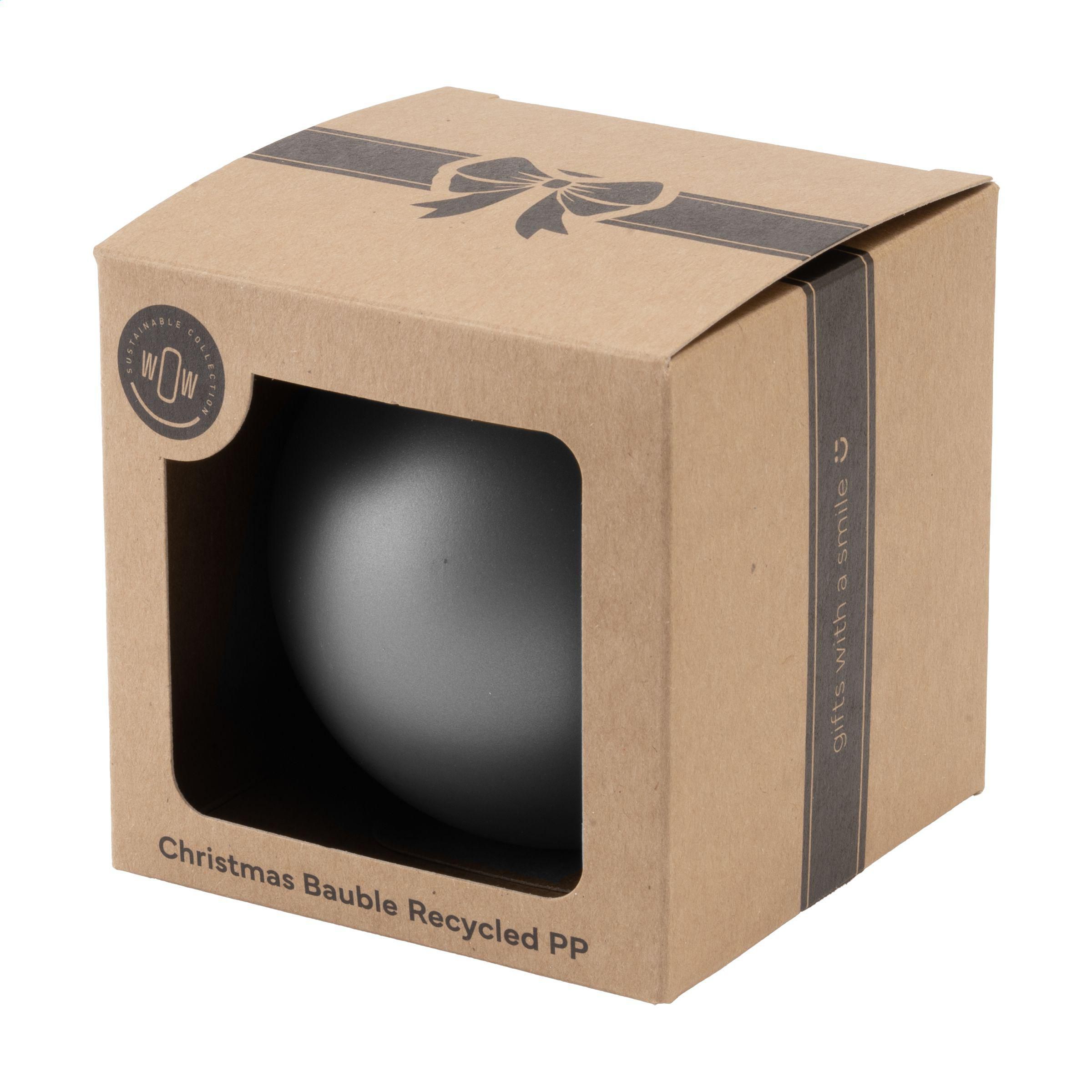 Boule de Noël Ø 7cm Recycled PP Box - Made in Europe