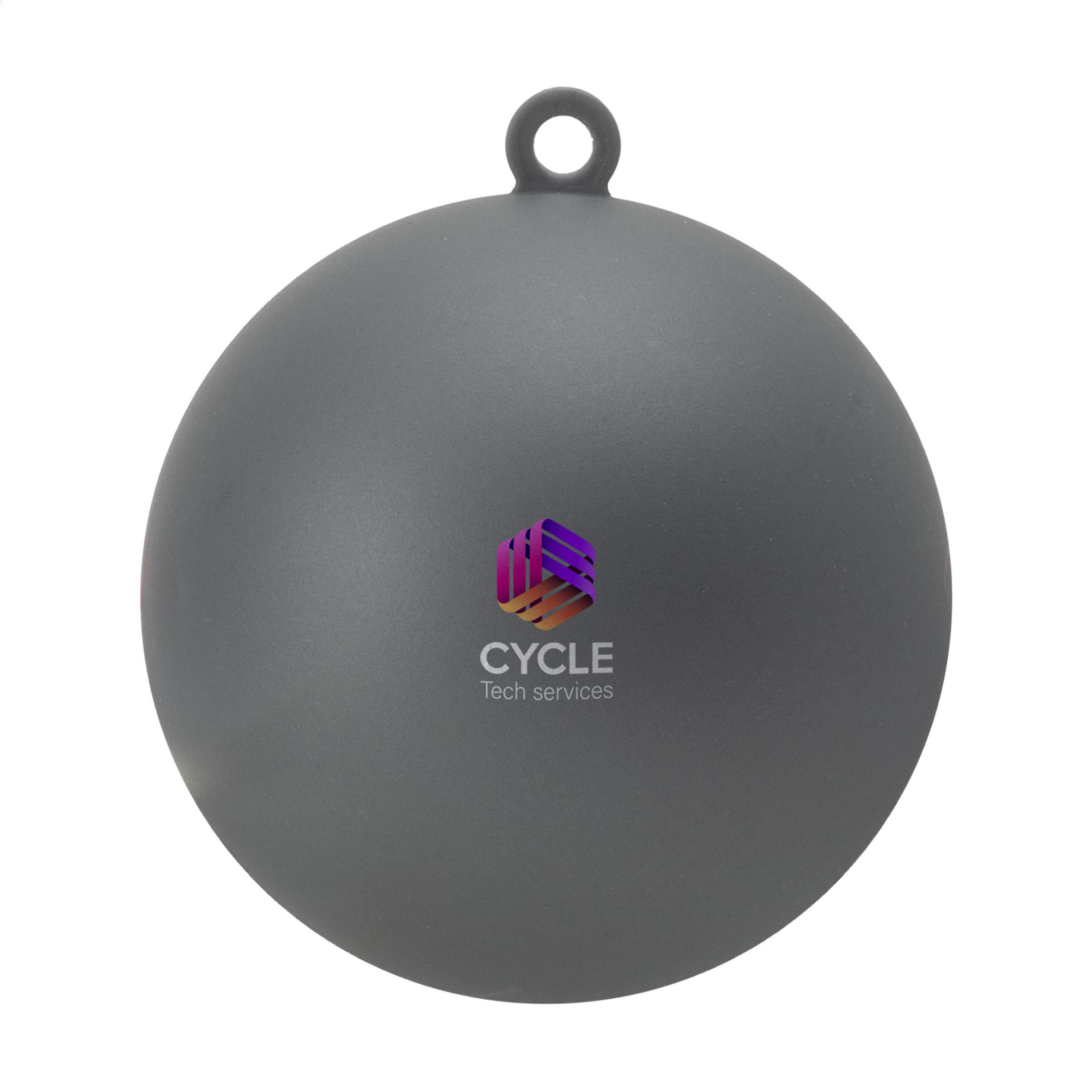 Vue 2 de Boule de Noël Ø 7cm Recycled PP Box - Made in Europe