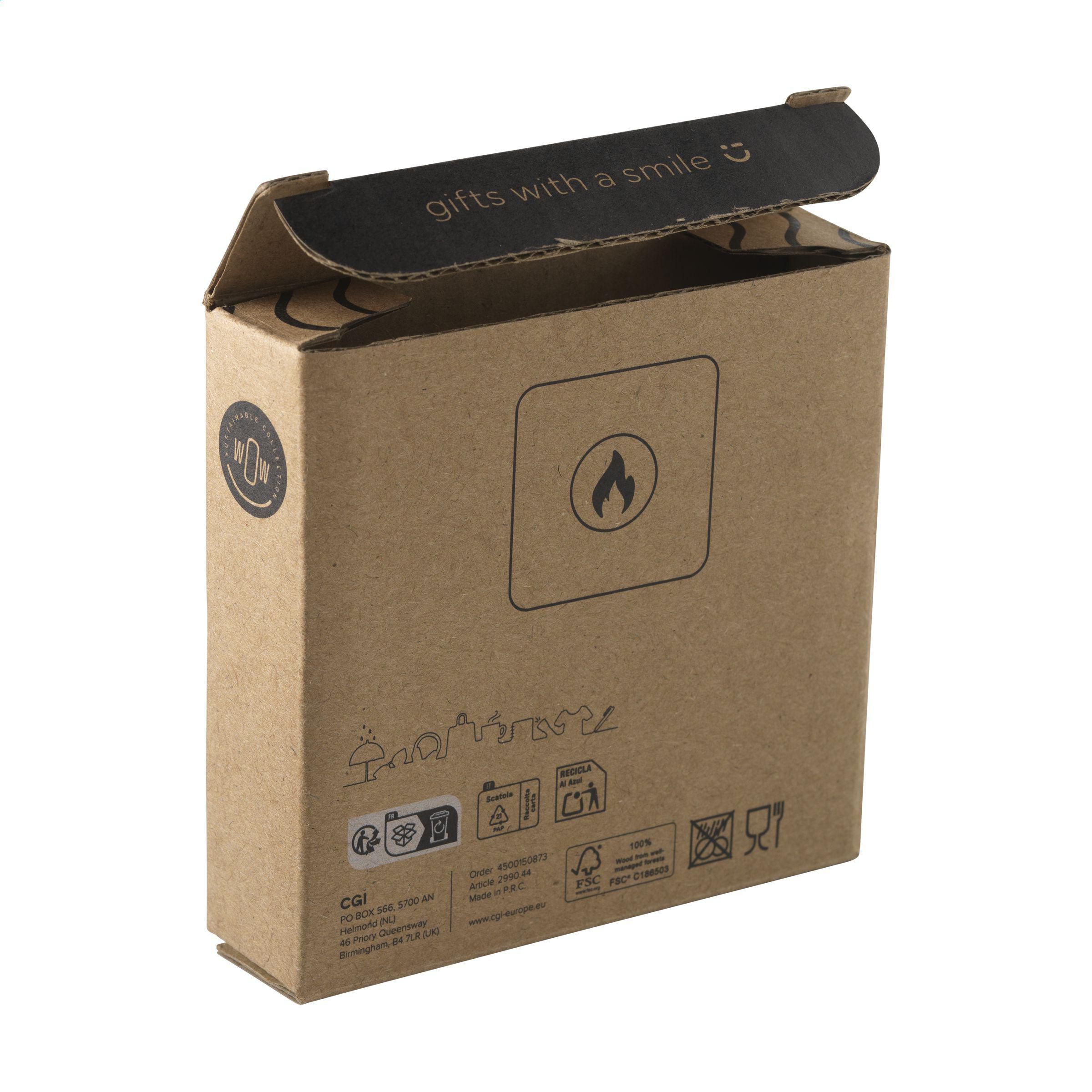 Vue 6 de Flame porte-bougie
