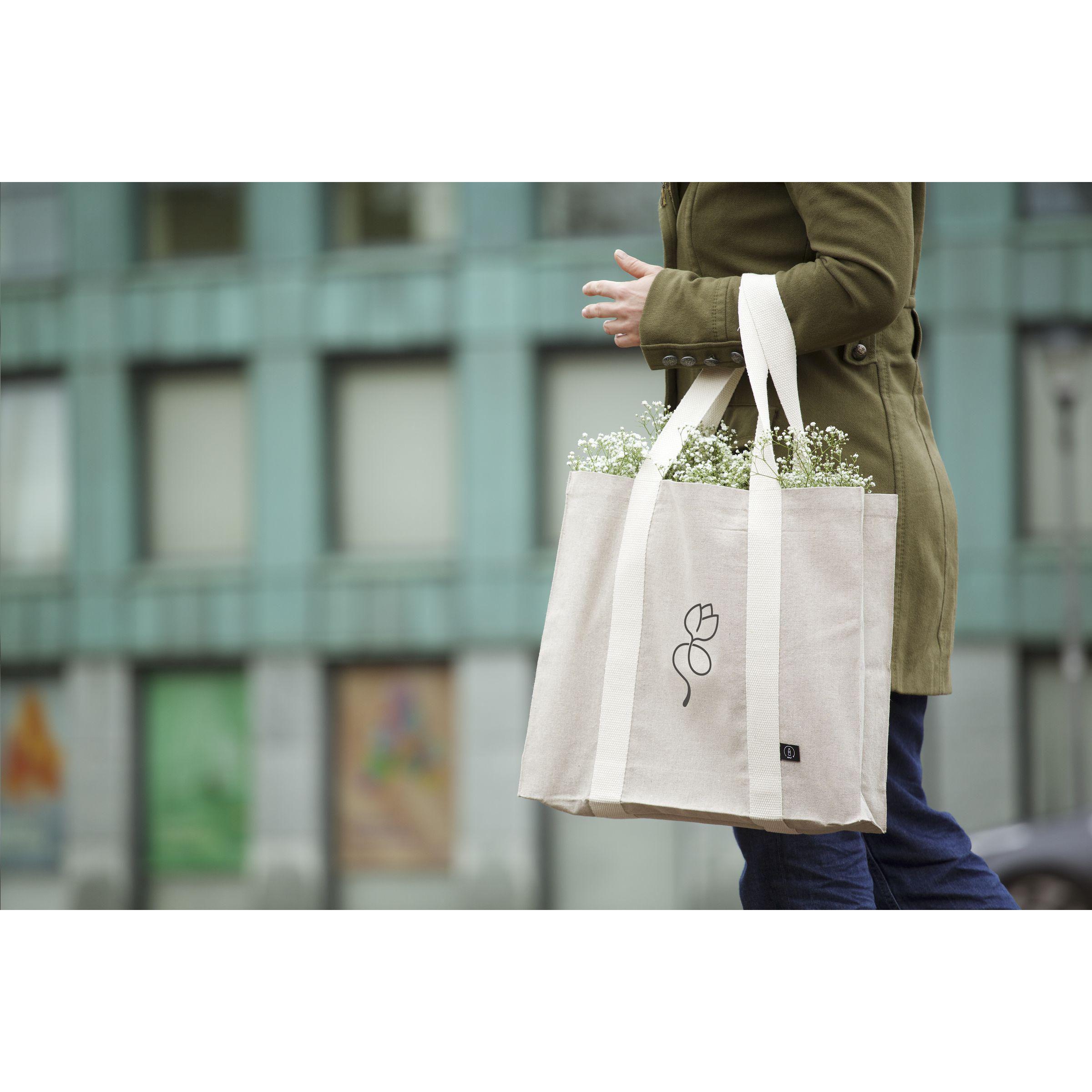 Vue 5 de Line GRS Recycled Shopper Bag (210 g/m²)