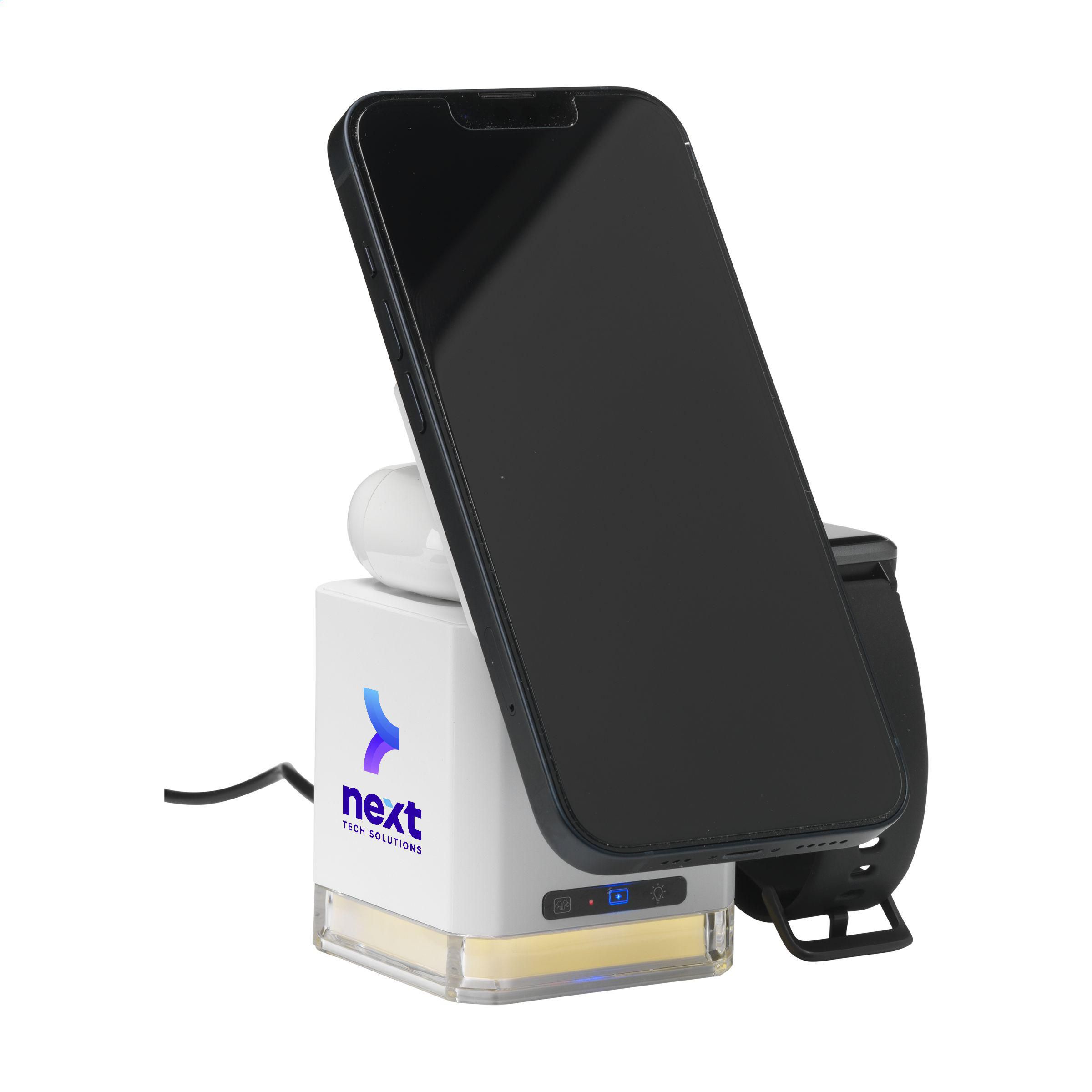 Vue 2 de Cube Magsafe 3-in-1 RCS Recycled ABS Charging Stand